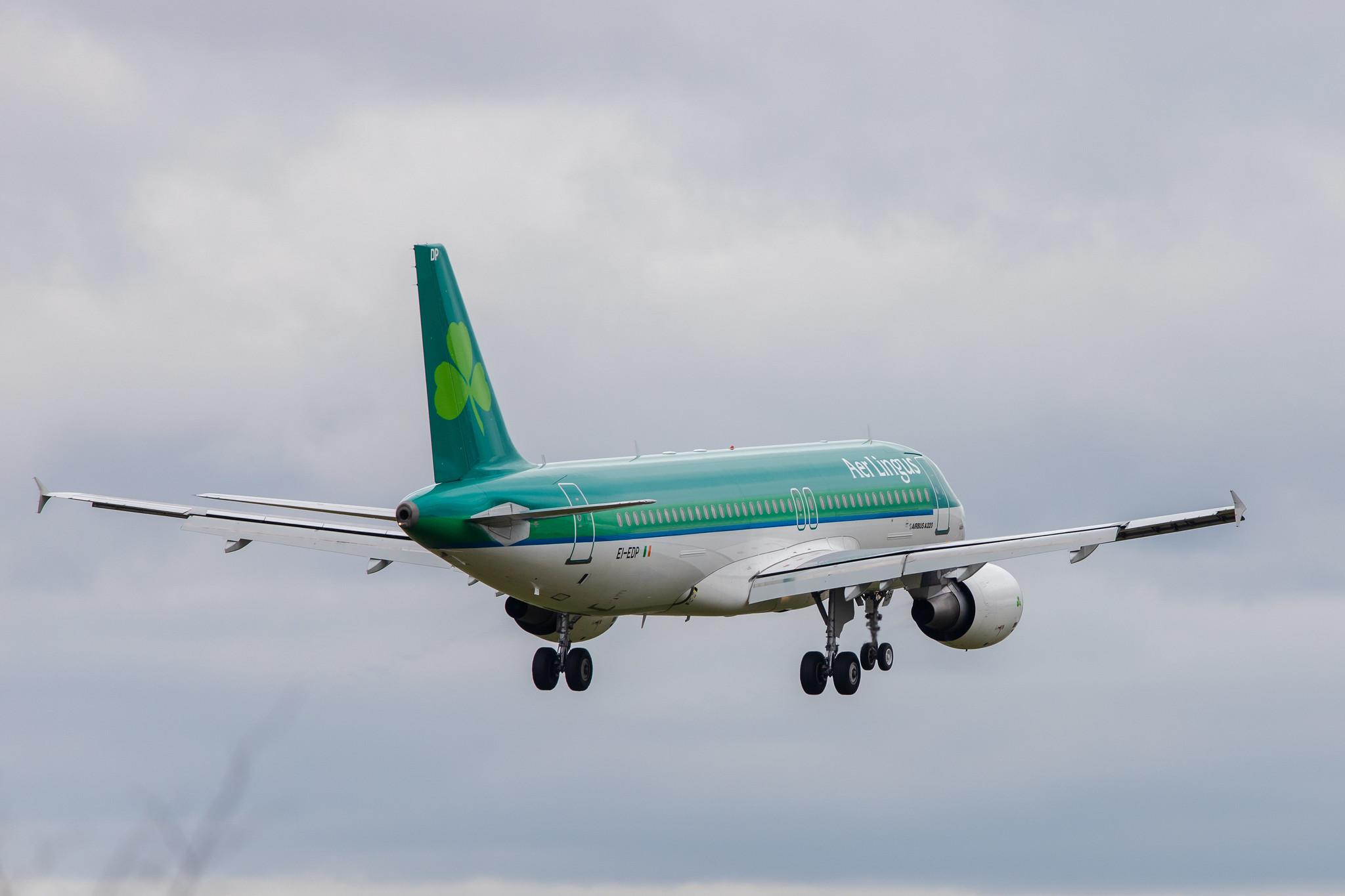 London Heathrow Airport: Aer Lingus (EI / EIN) |  Airbus A320-214 A320 | EI-EDP | MSN 3781