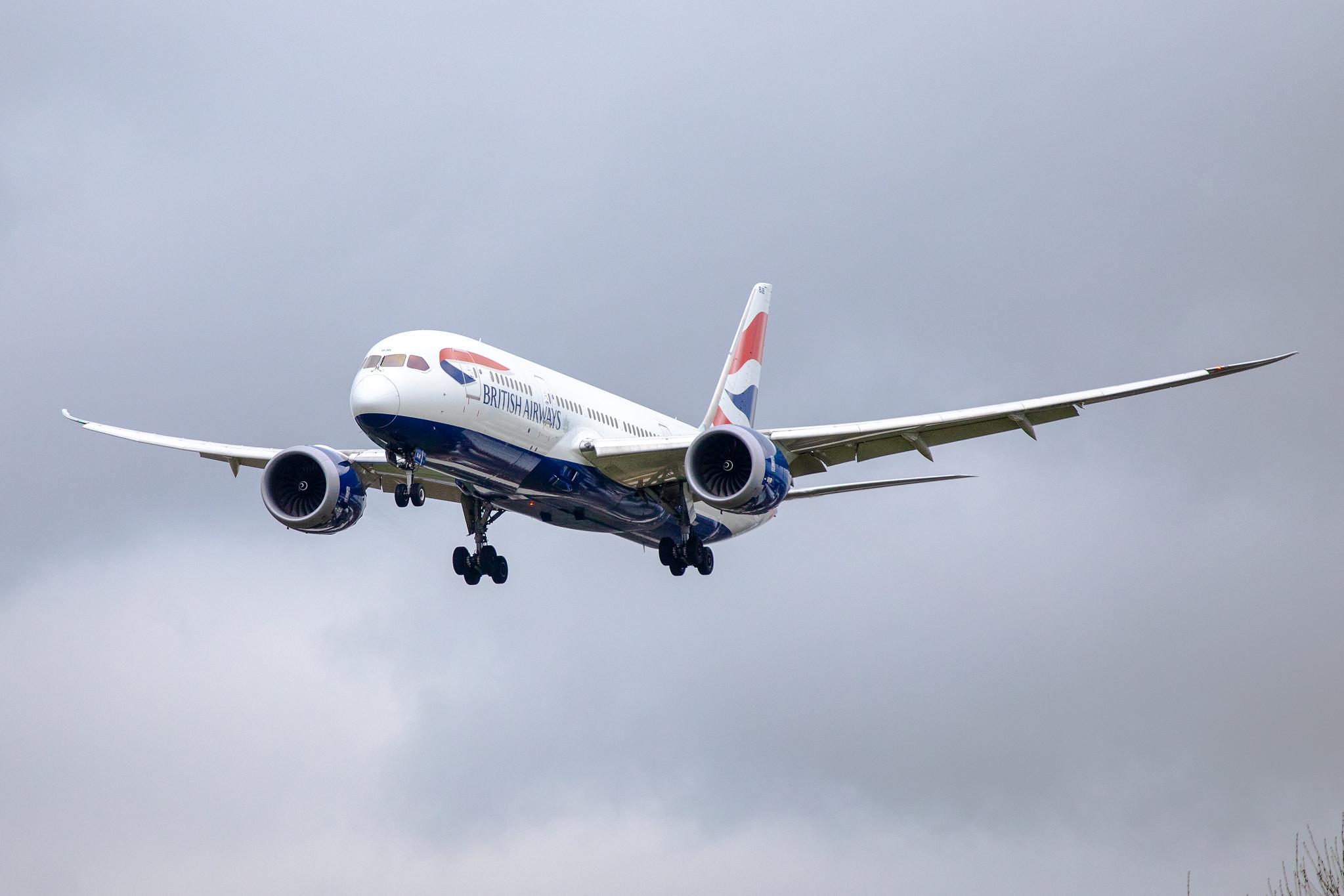 London Heathrow Airport: British Airways (BA / BAW) |  Boeing 787-8 Dreamliner B788 | G-ZBJB | MSN 38610