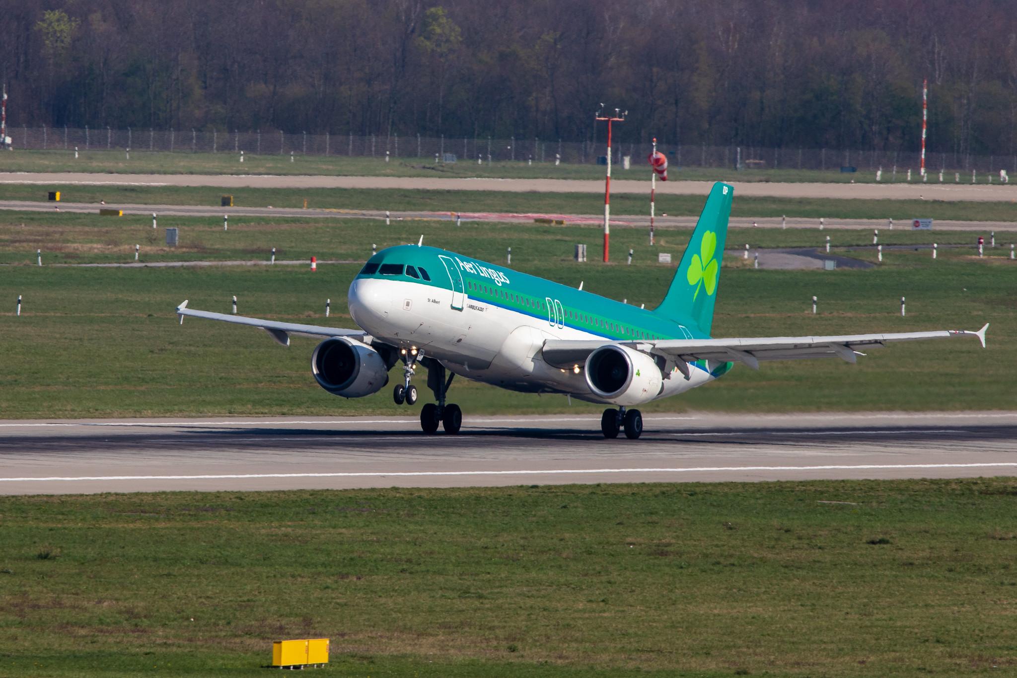 Düsseldorf Airport: Aer Lingus (EI / EIN) |  Airbus A320-214 A320 | EI-EDP | MSN 3781