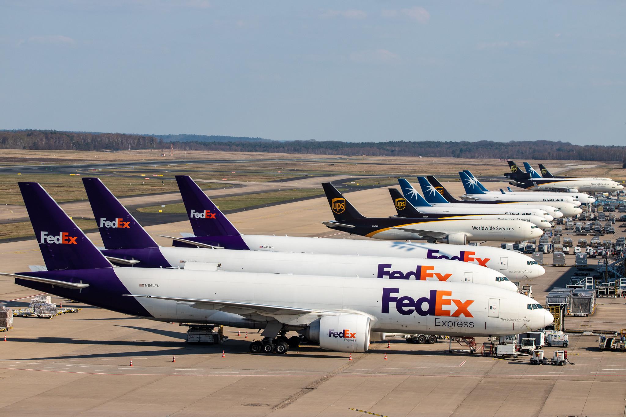 Köln Bonn Airport: FedEx (FX / FDX) |  Boeing 777-FS2 B77L | N861FD | MSN 37732