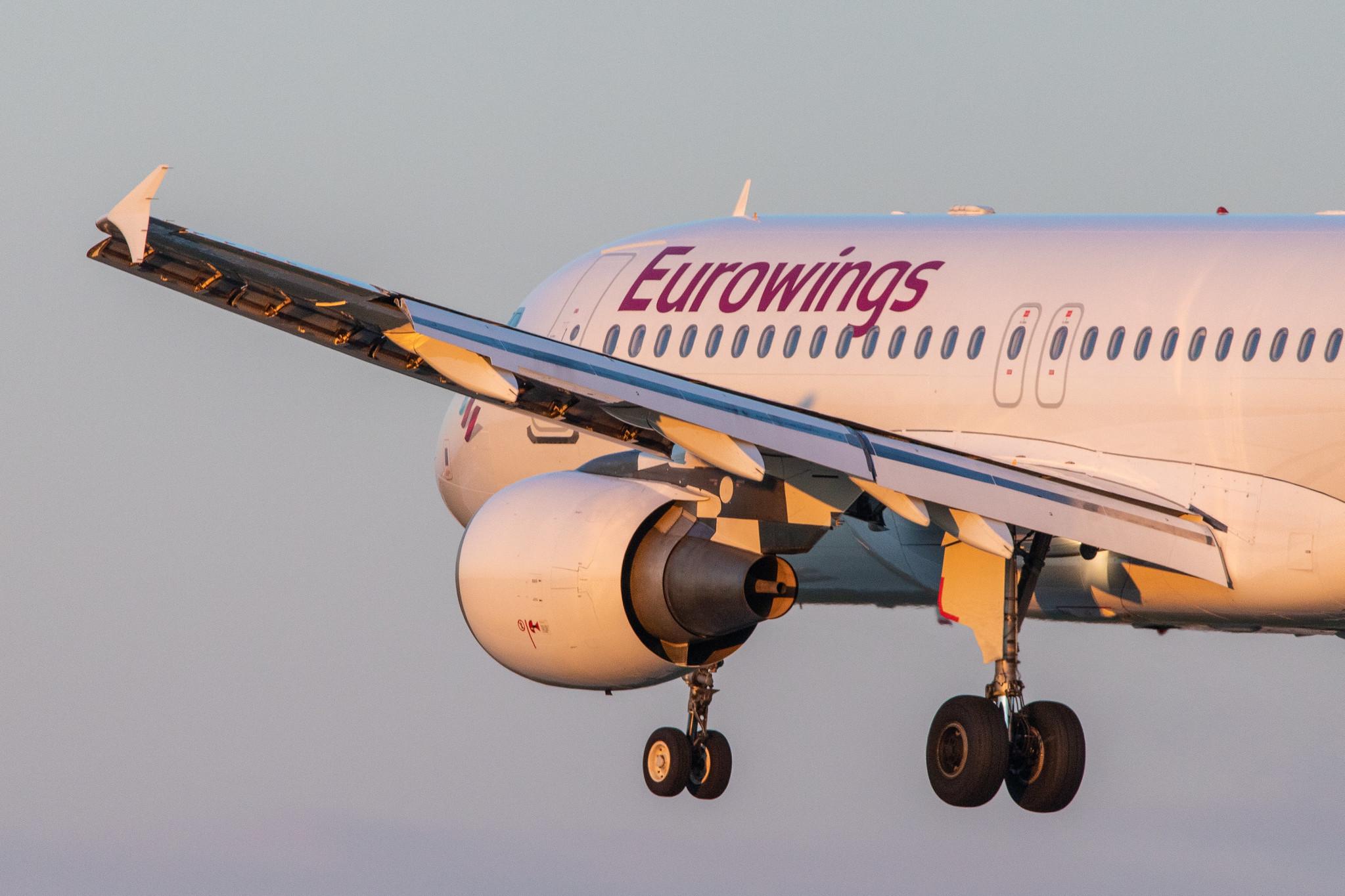Hamburg Airport: Eurowings (EW / EWG) |  Airbus A320-214 A320 | D-ABHC | MSN 3594