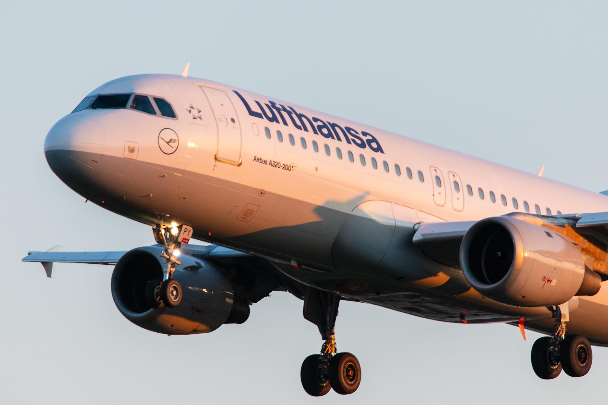 Hamburg Airport: Lufthansa (LH / DLH) |  Airbus A320-211 A320 | D-AIPY | MSN 0161
