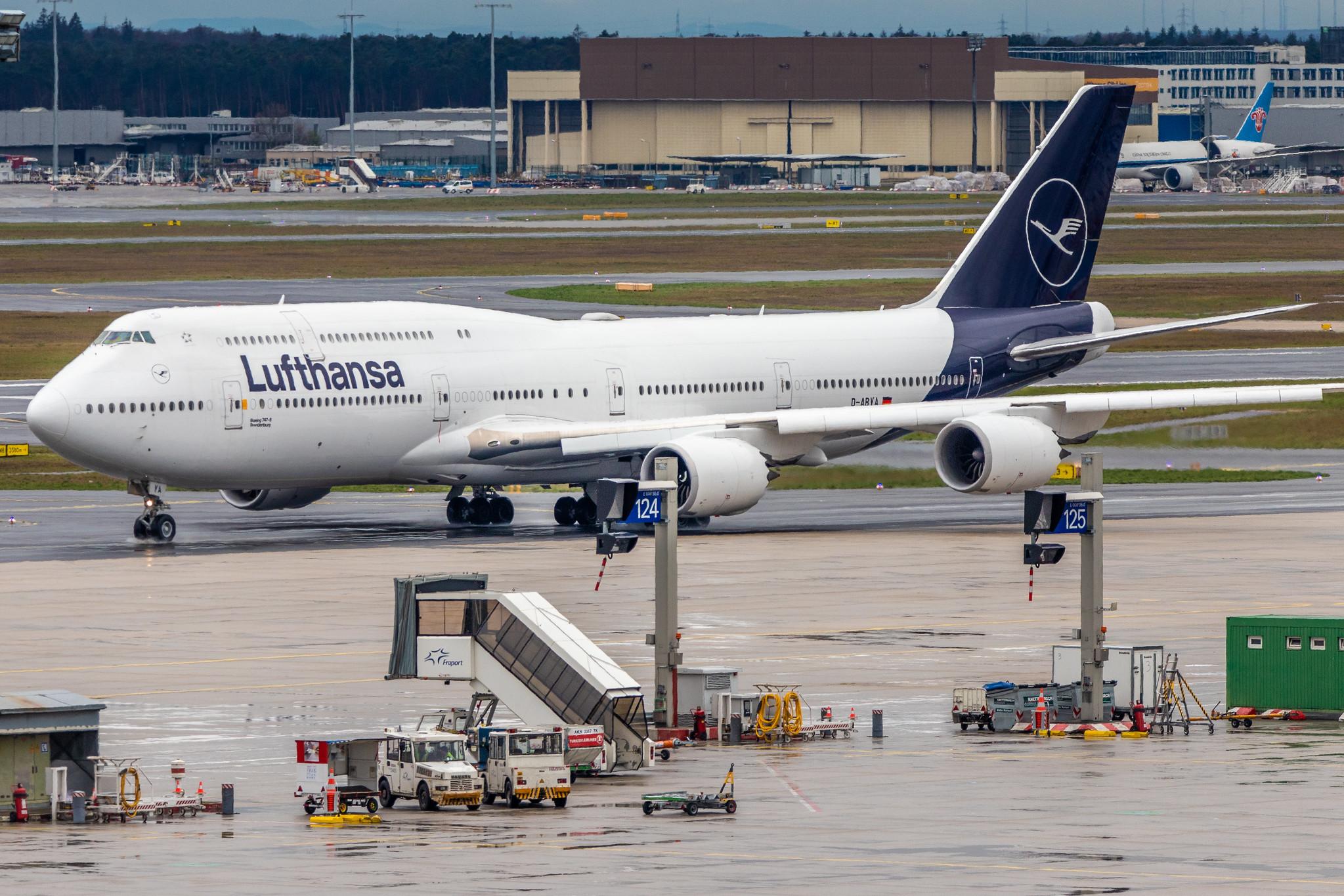 Frankfurt Airport: Lufthansa (LH / DLH) |  Boeing 747-830 B748 | D-ABYA | MSN 37827