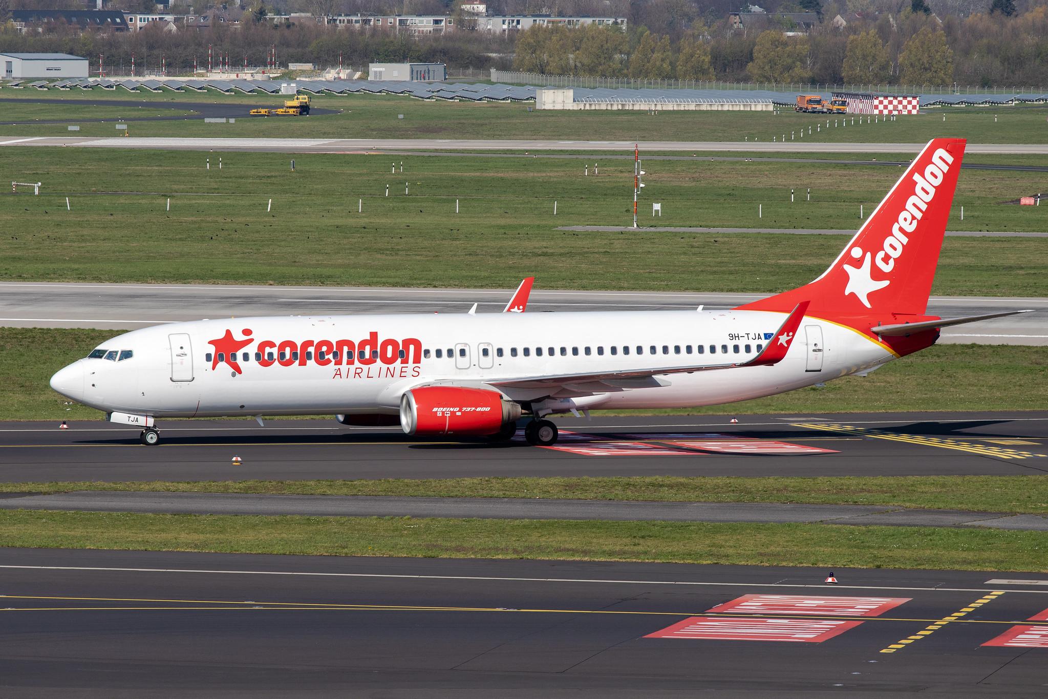 Düsseldorf Airport: Corendon Airlines (XC / CAI) | Operator: Corendon Airlines Europe |  Boeing 737-8F2 B738 | 9H-TJA | MSN 34409