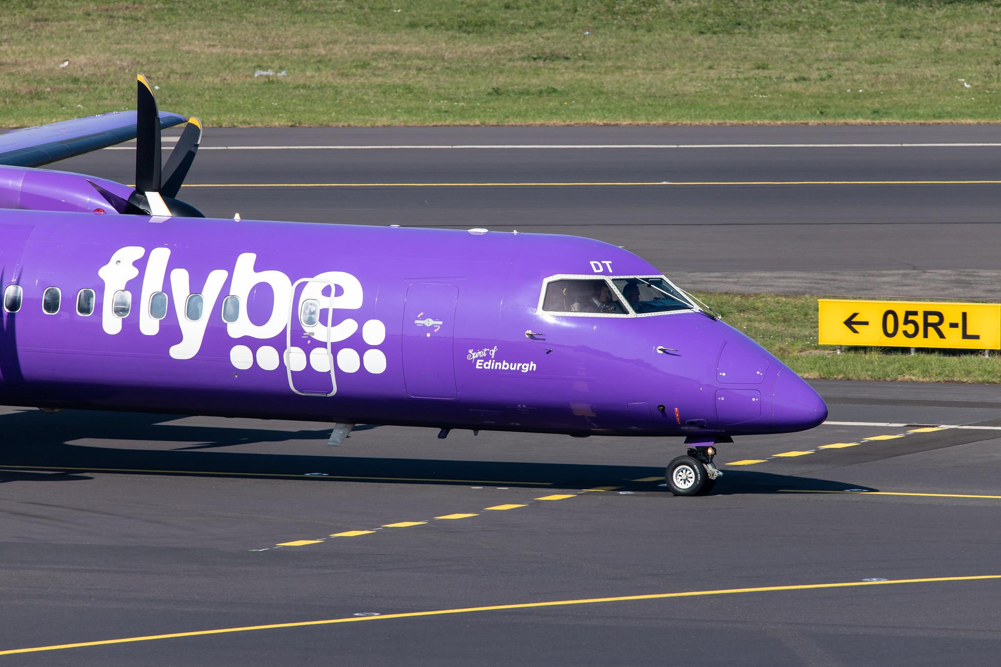Düsseldorf Airport: Flybe (BE / BEE) |  De Havilland Canada Dash 8-400 DH8D | G-JEDT | MSN 4088