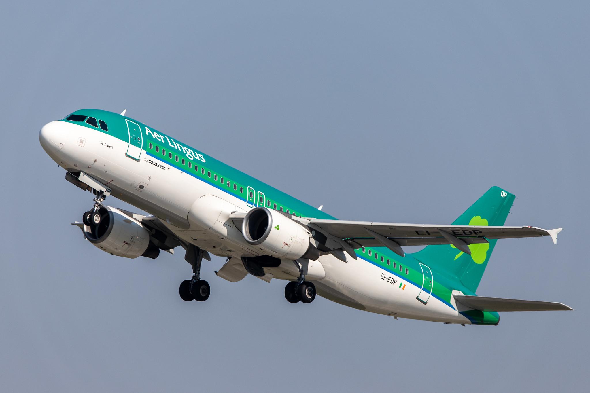 Düsseldorf Airport: Aer Lingus (EI / EIN) |  Airbus A320-214 A320 | EI-EDP | MSN 3781