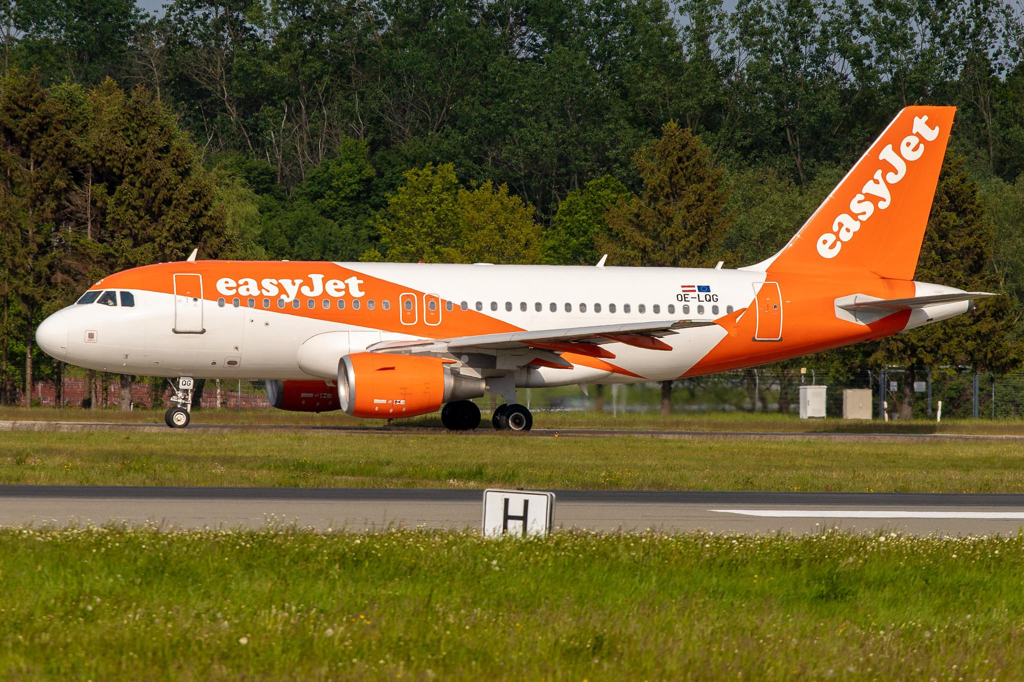 Hamburg Airport: easyJet (U2 / EZY) | Operator: easyJet Europe |  Airbus A319-111 A319 | OE-LQG | MSN 4076