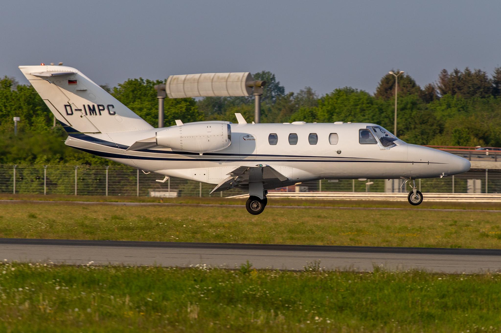 Hamburg Airport: Private owner Cessna 525 CitationJet CJ1+ C525 D-IMPC MSN 525-0639