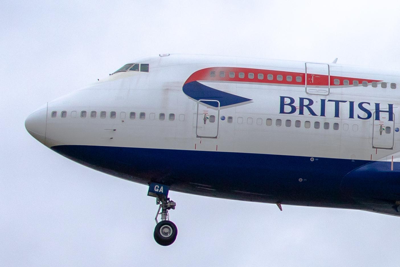 London Heathrow Airport: British Airways (BA / BAW) |  Boeing 747-436 B744 | G-BYGA | MSN 28855