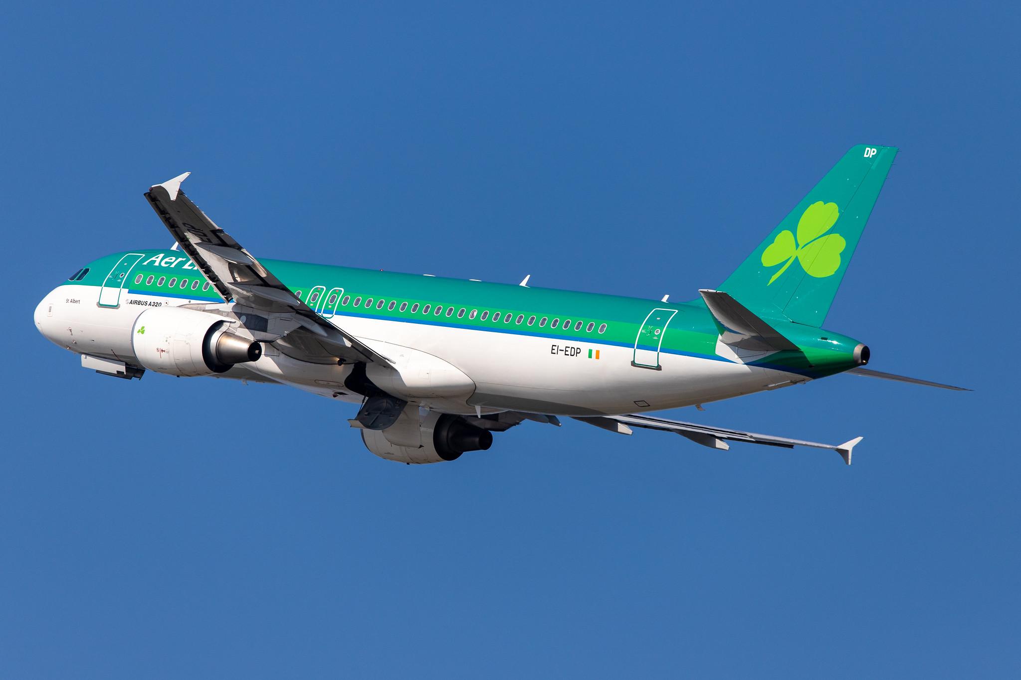 Düsseldorf Airport: Aer Lingus (EI / EIN) |  Airbus A320-214 A320 | EI-EDP | MSN 3781