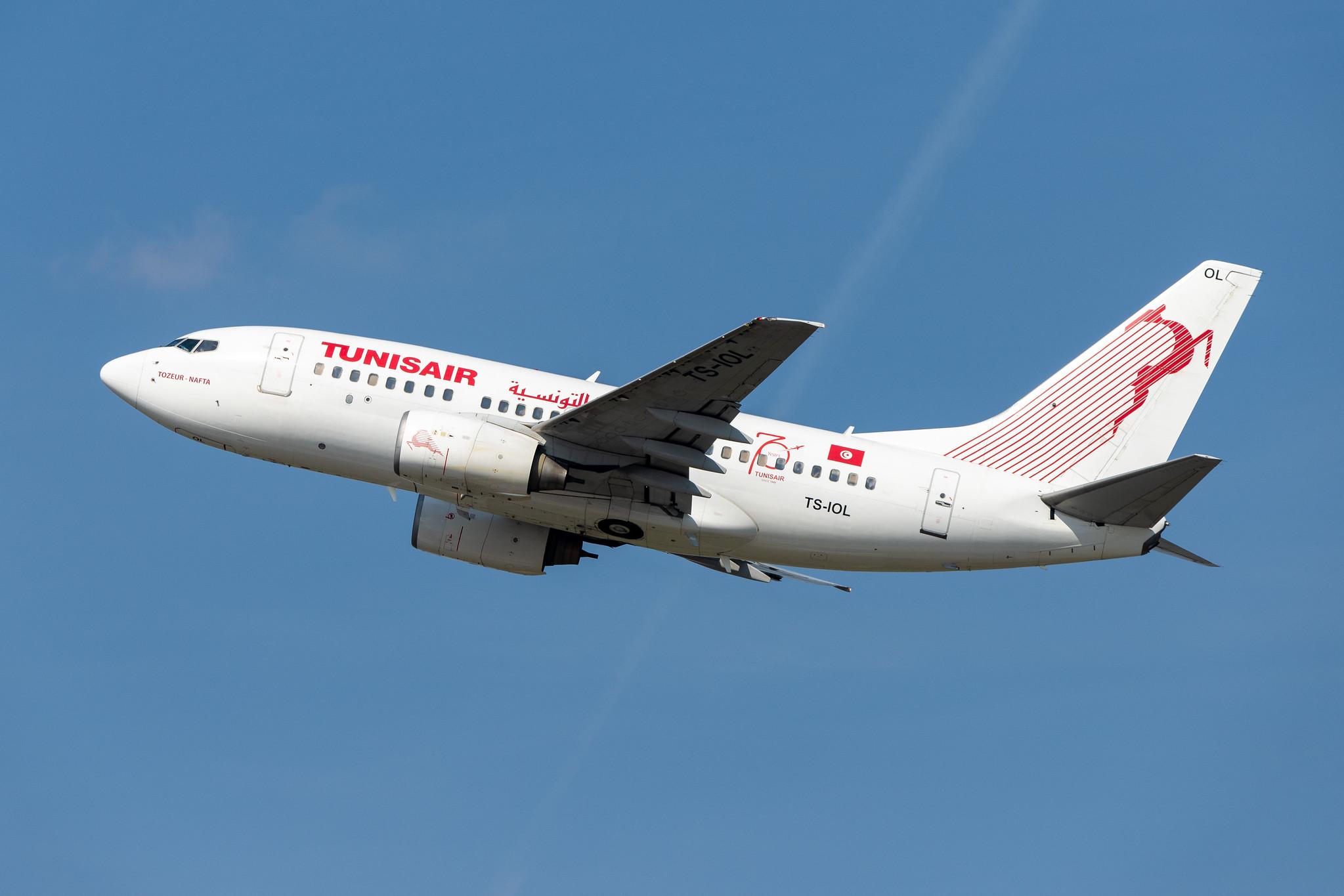 Düsseldorf Airport: Tunisair (TU / TAR) |  Boeing 737-6H3 B736 | TS-IOL | MSN 29497