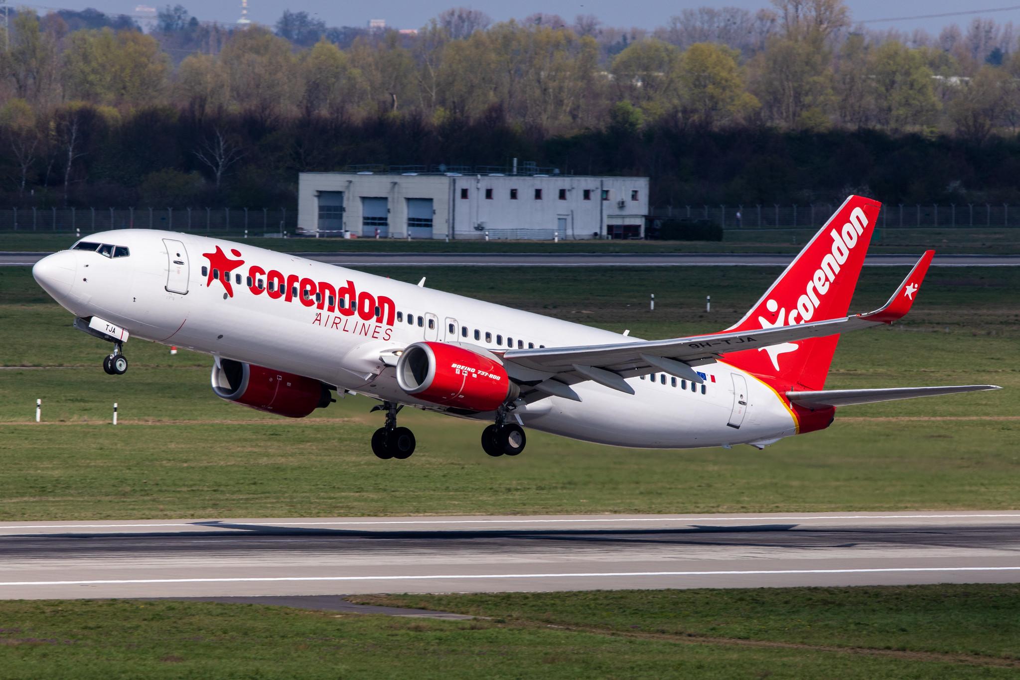 Düsseldorf Airport: Corendon Airlines (XC / CAI) | Operator: Corendon Airlines Europe |  Boeing 737-8F2 B738 | 9H-TJA | MSN 34409