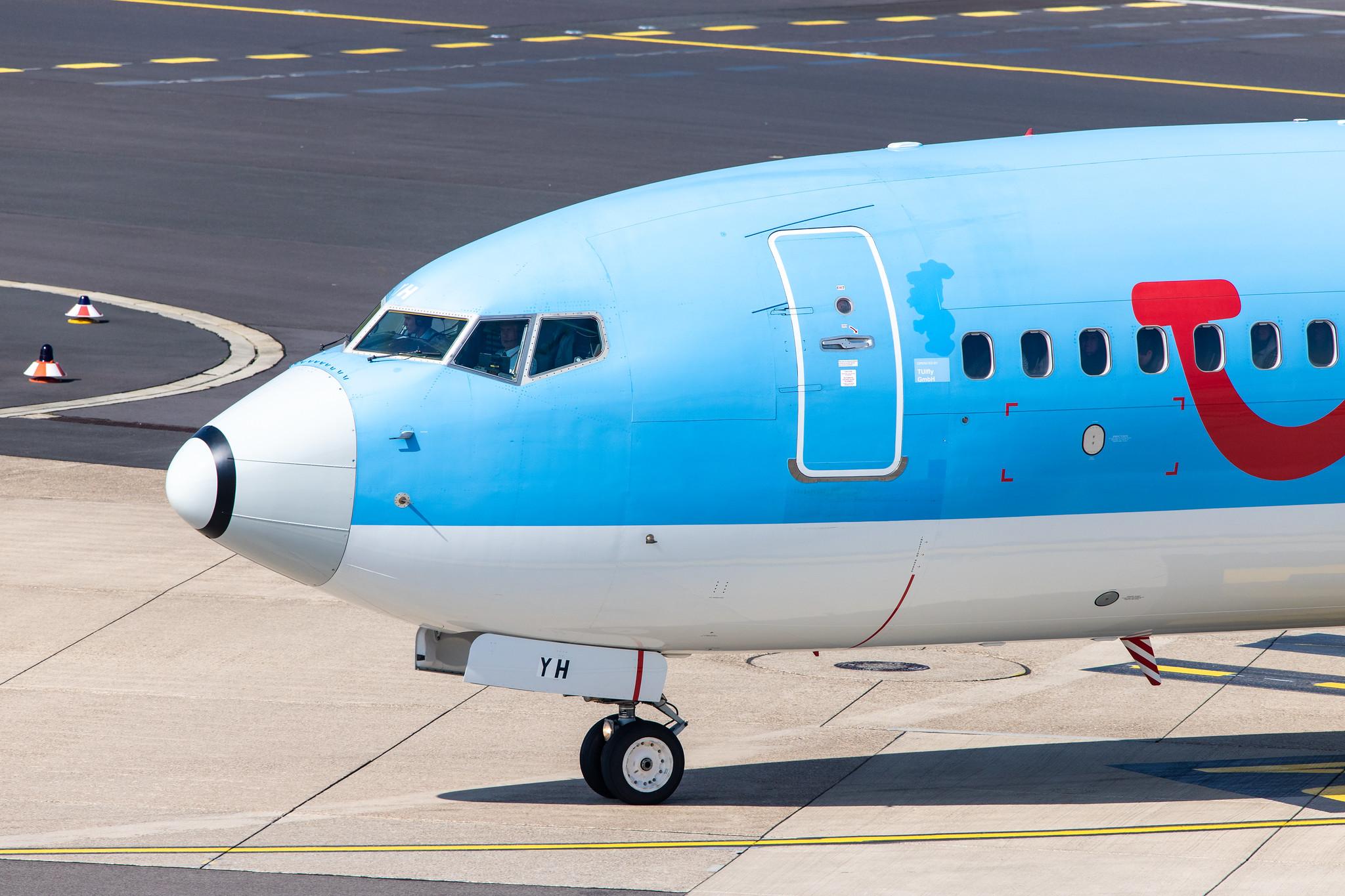 Düsseldorf Airport: TUI (X3 / TUI) | Operator: TUI fly |  Boeing 737-8K5 B738 | D-ATYH | MSN 38097