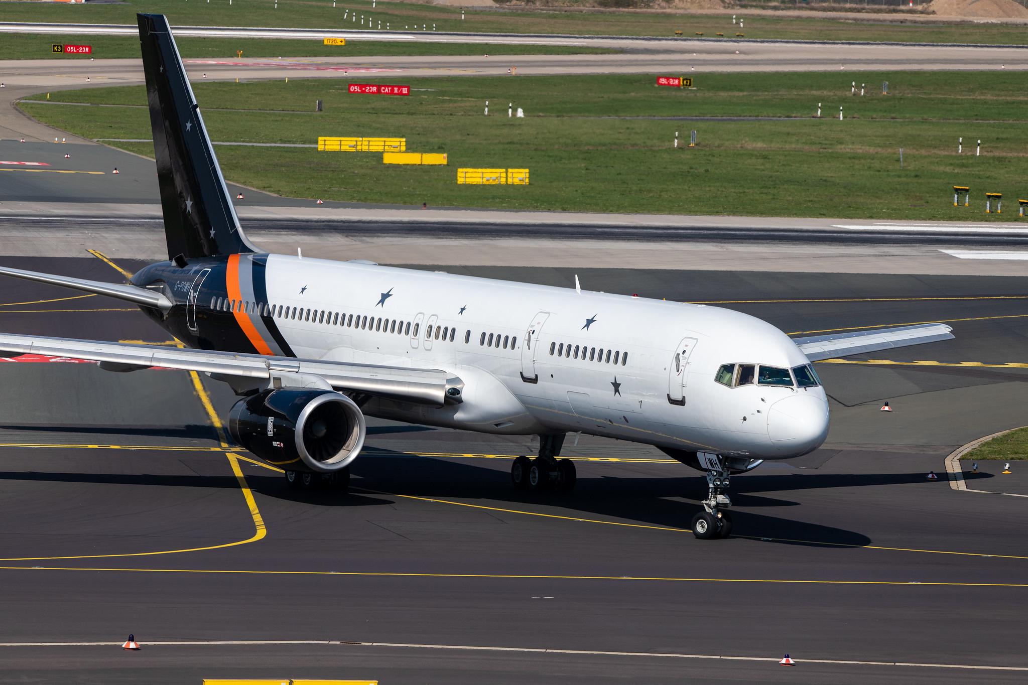 Düsseldorf Airport: Titan Airways (ZT / AWC) |  Boeing 757-256 B752 | G-POWH | MSN 29308