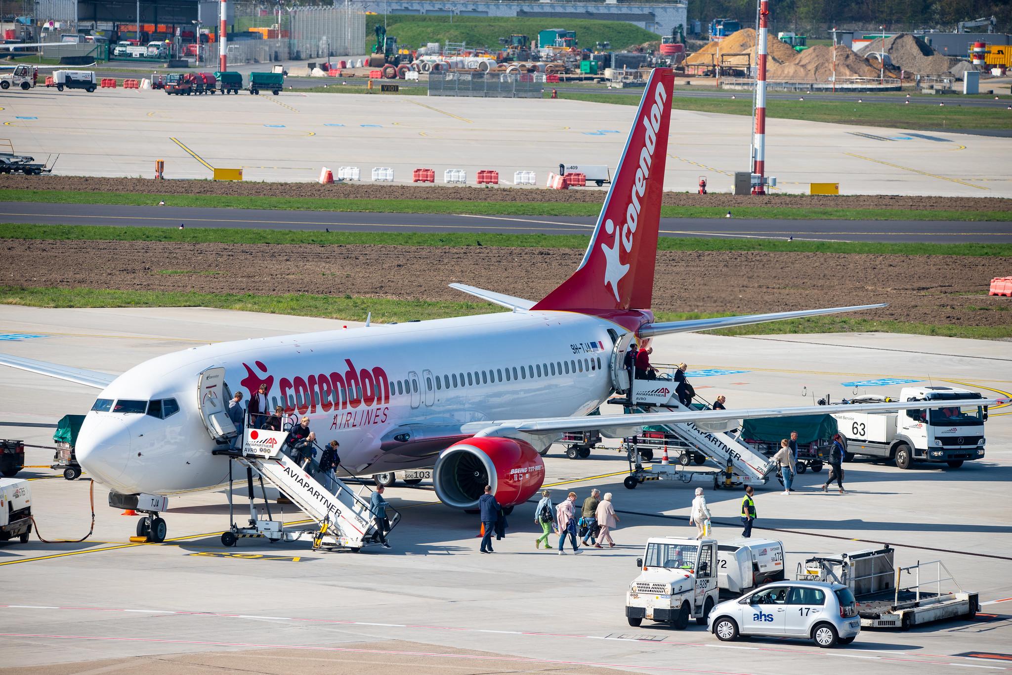 Düsseldorf Airport: Corendon Airlines (XC / CAI) | Operator: Corendon Airlines Europe |  Boeing 737-8F2 B738 | 9H-TJA | MSN 34409