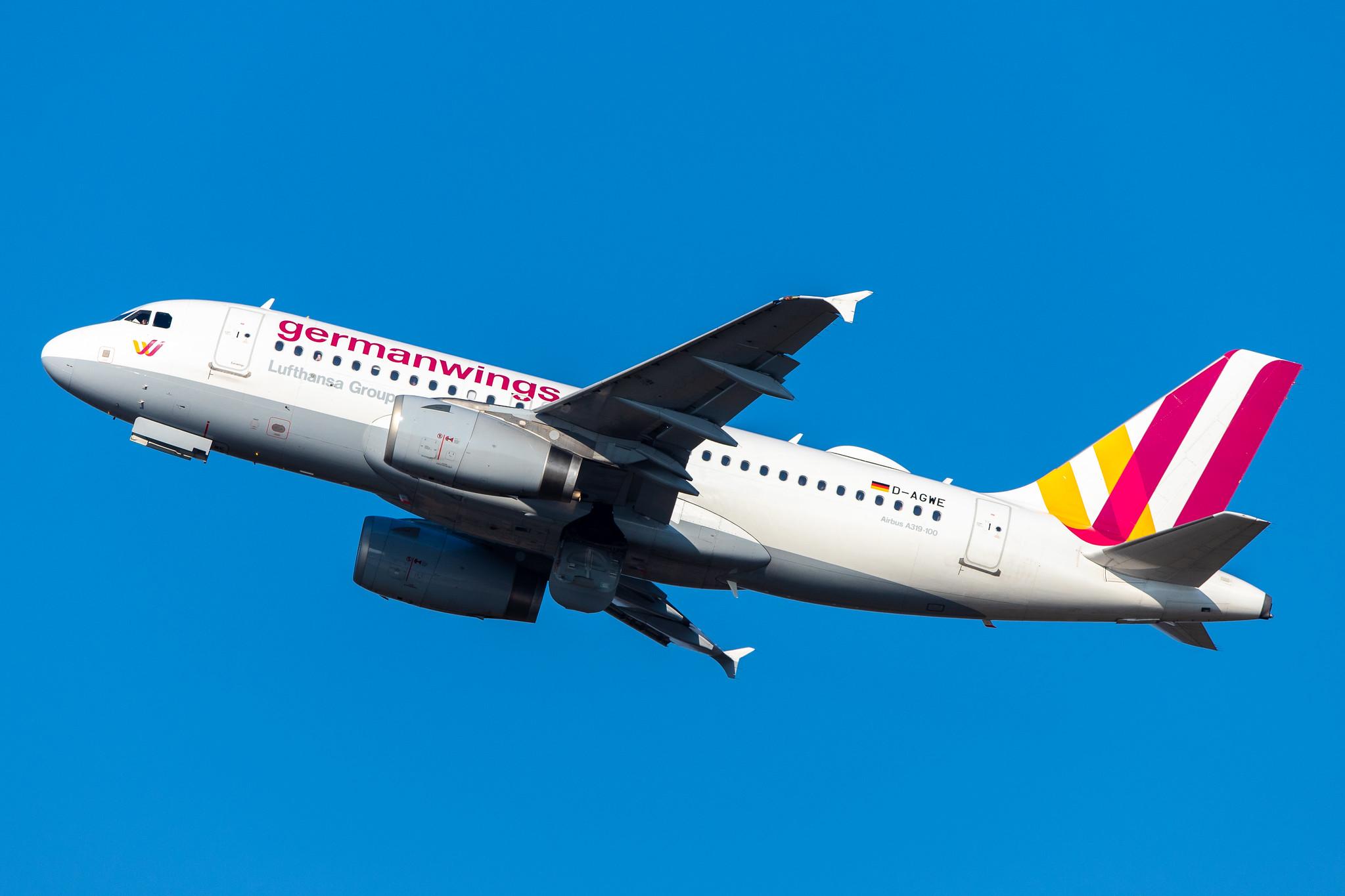 Köln Bonn Airport: Eurowings (EW / EWG) |  Airbus A319-132 A319 | D-AGWE | MSN 3128