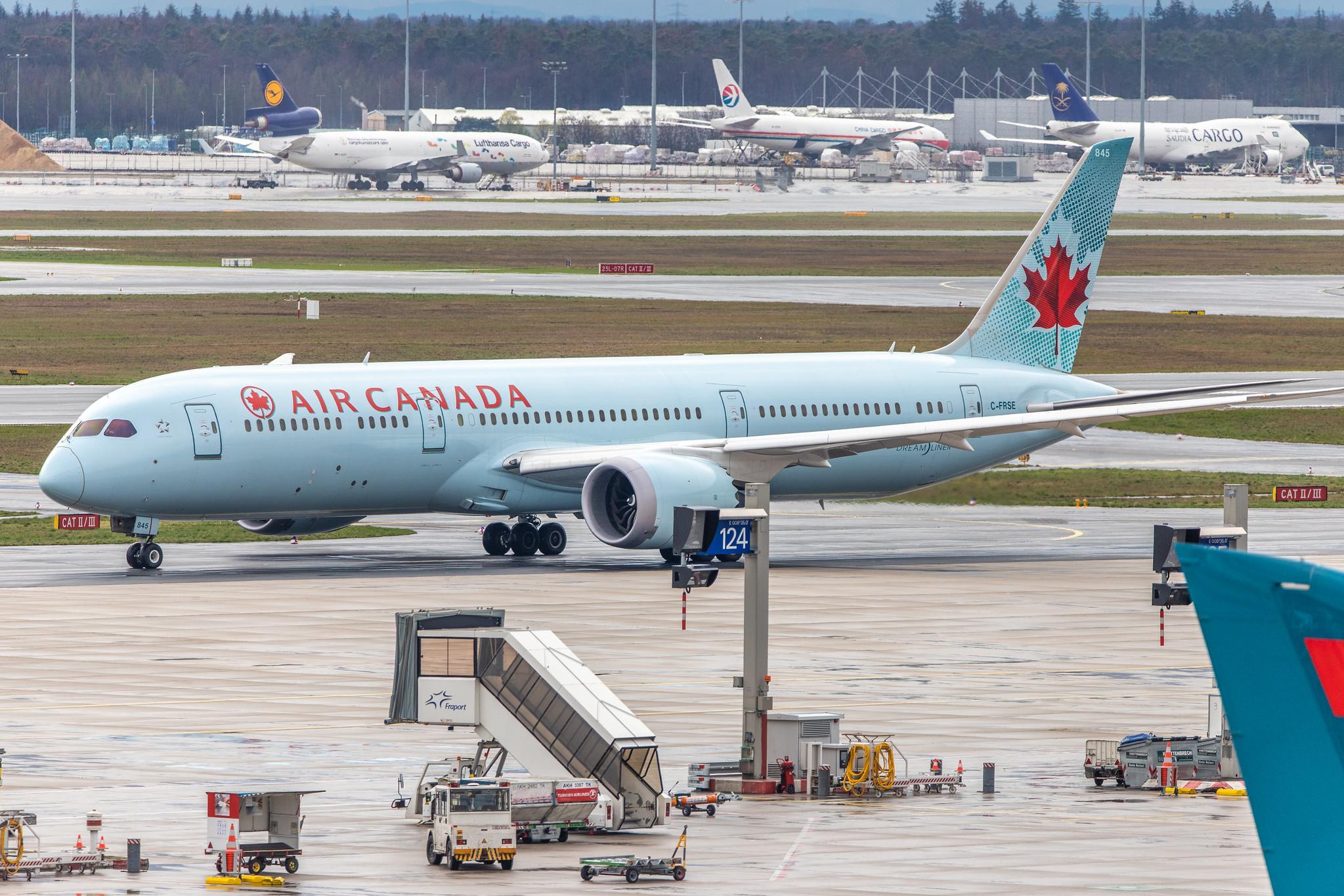 Frankfurt Airport: Air Canada (AC / ACA) |  Boeing 787-9 Dreamliner B789 | C-FRSE | MSN 37181