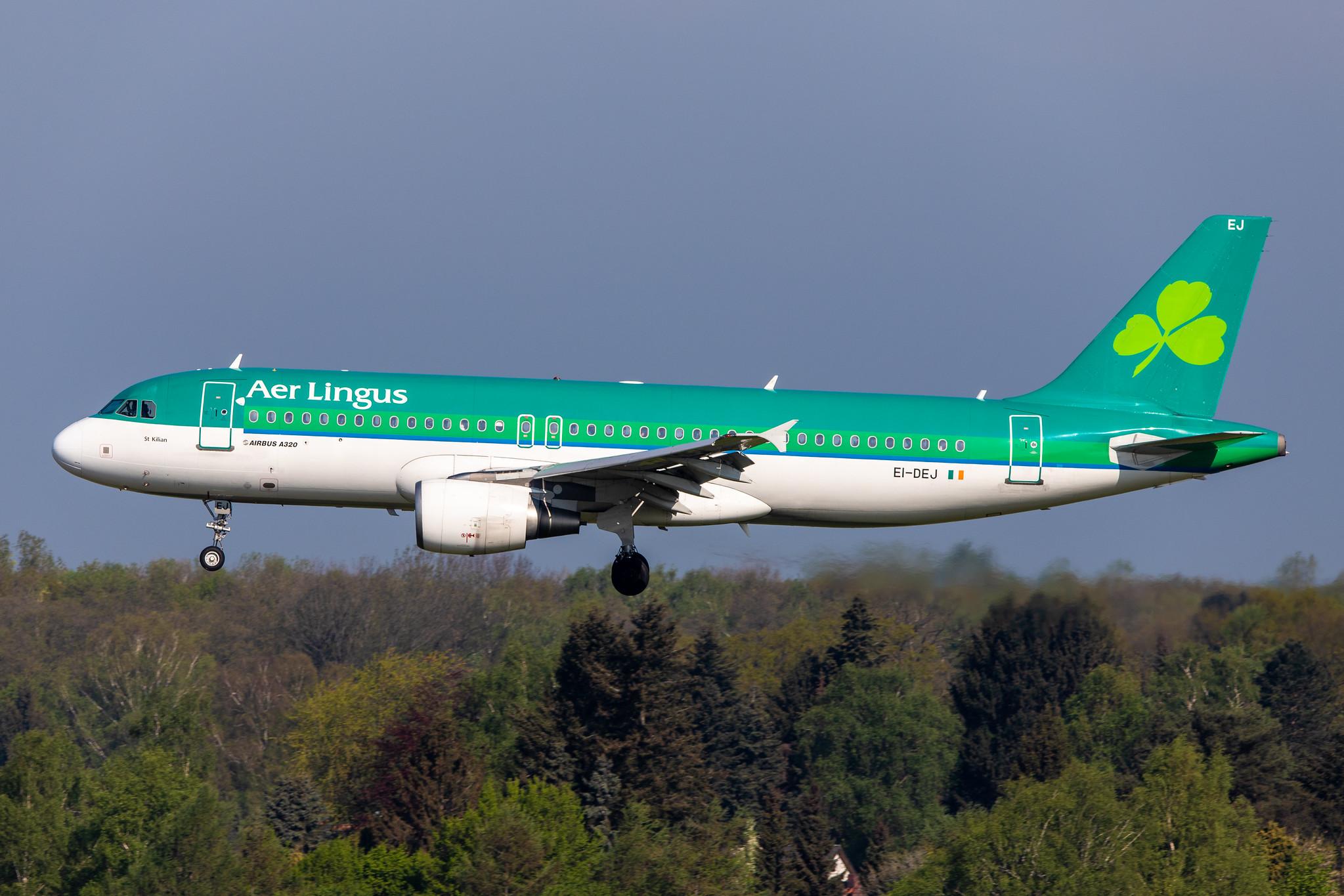 Hamburg Airport: Aer Lingus (EI / EIN) |  Airbus A320-214 A320 | EI-DEJ | MSN 2364
