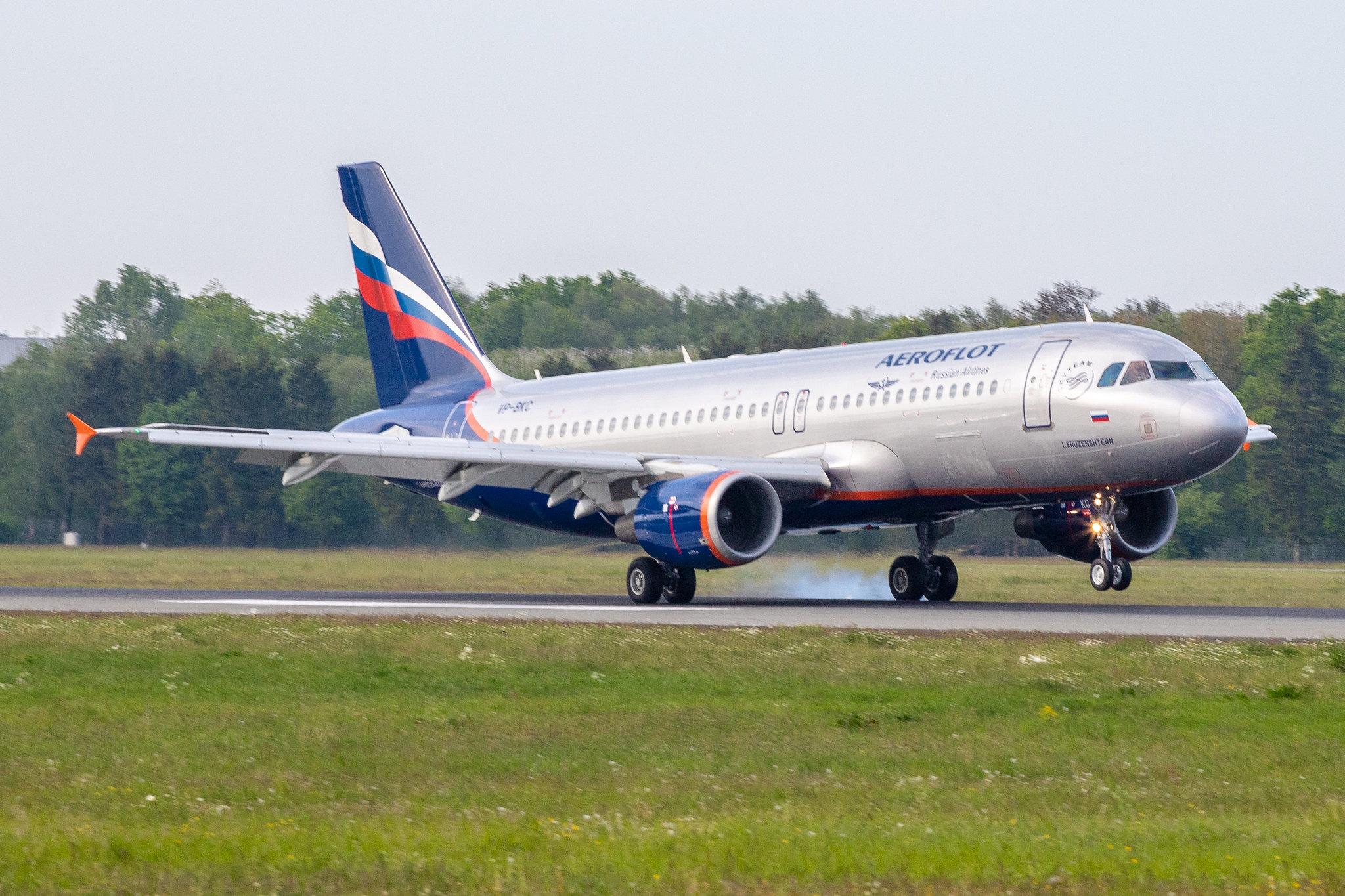 Hamburg Airport: Aeroflot (SU / AFL) | Airbus A320-214 A320 | VP-BKC | MSN 3545