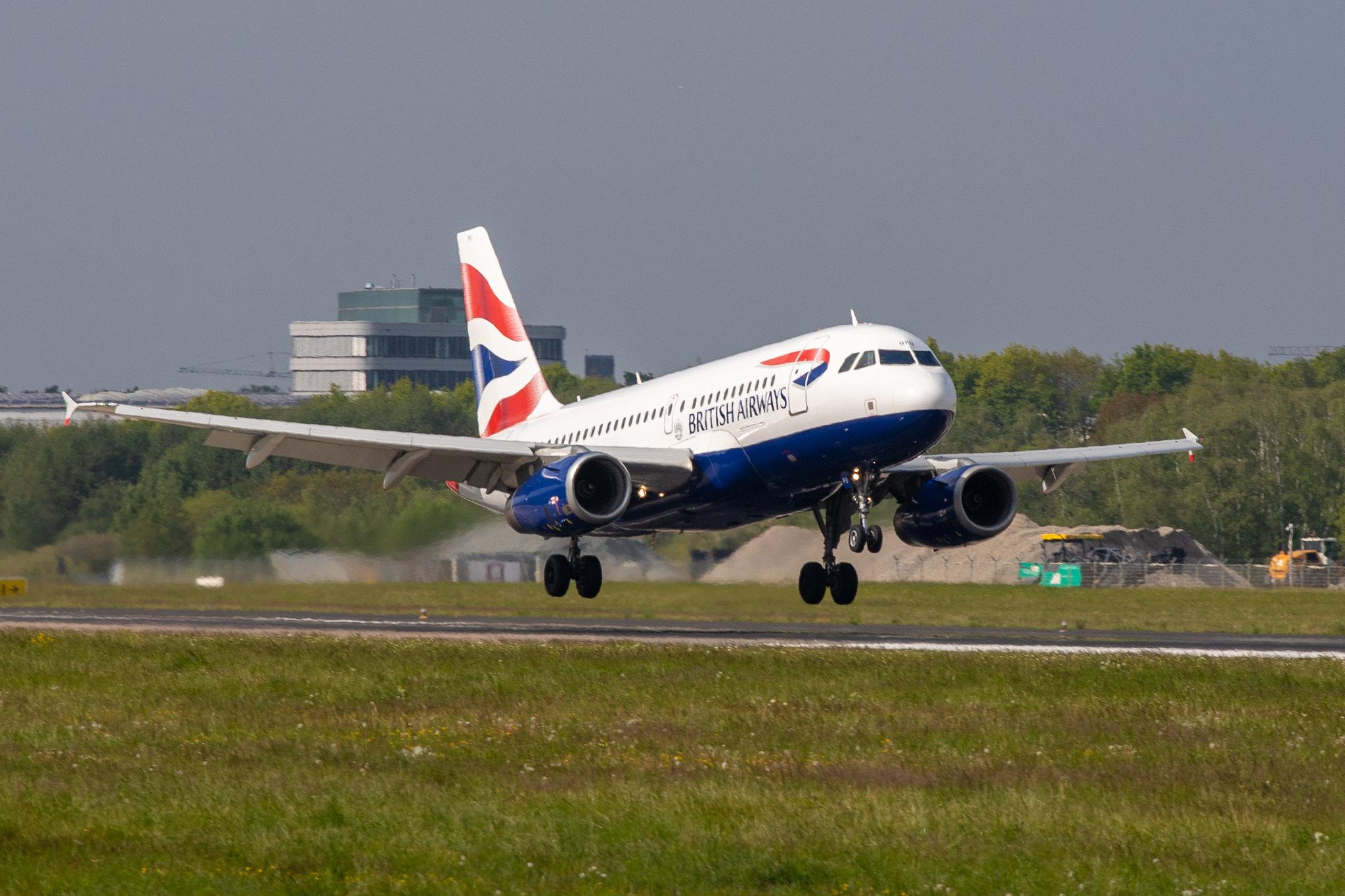 Hamburg Airport: British Airways (BA / BAW) |  Airbus A319-131 A319 | G-EUPU | MSN 1384