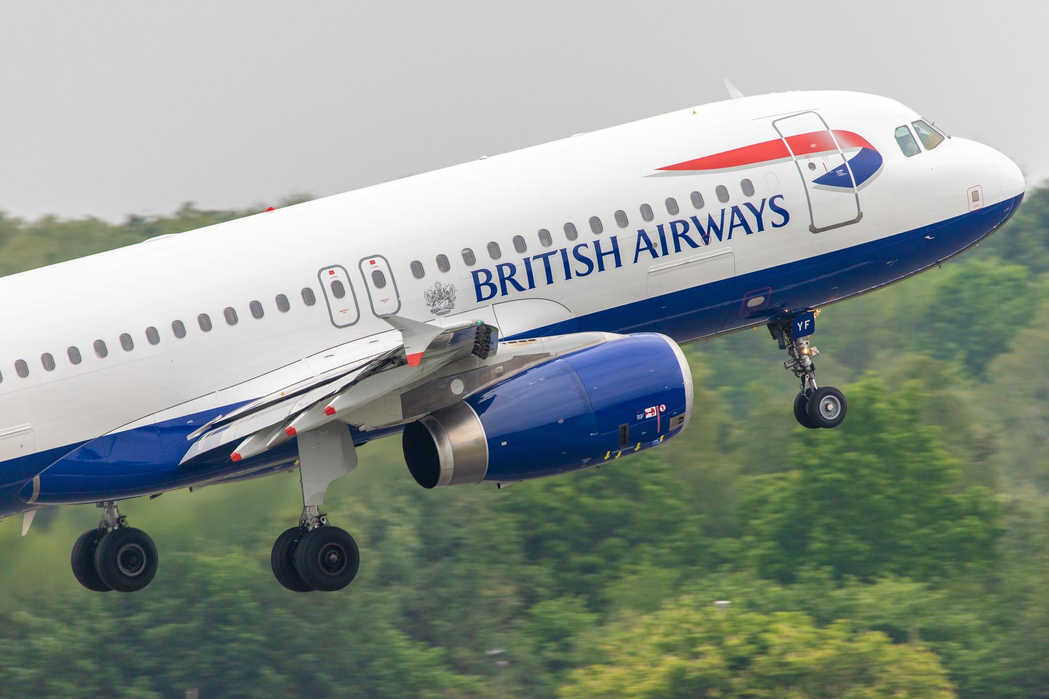 Hamburg Airport: British Airways (BA / BAW) |  Airbus A320-232 A320 | G-EUYF | MSN 4185