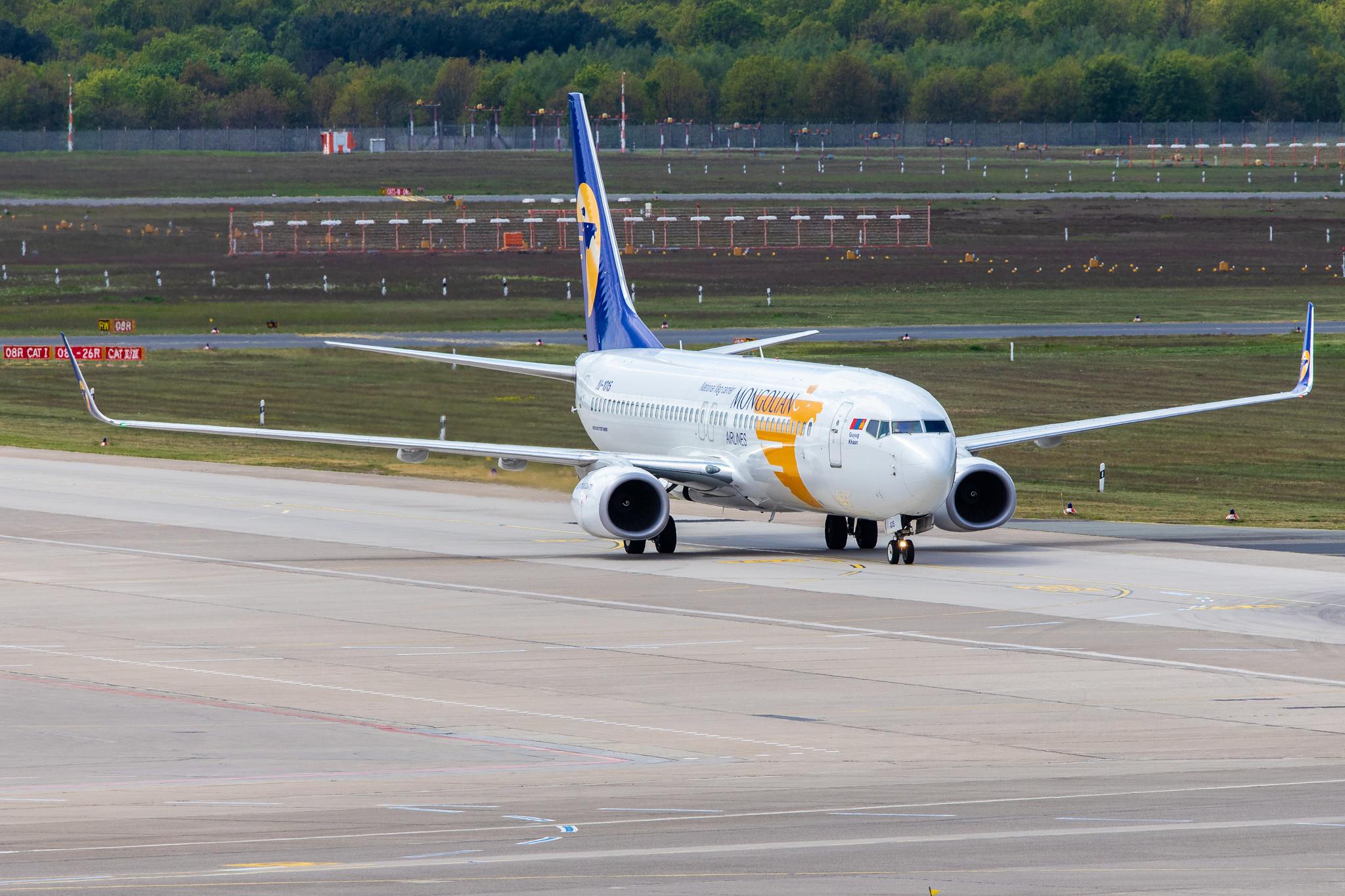MIAT Mongolian Airlines (OM / MGL) |  Boeing 737-8SH B738 | JU-1015 | MSN 41318