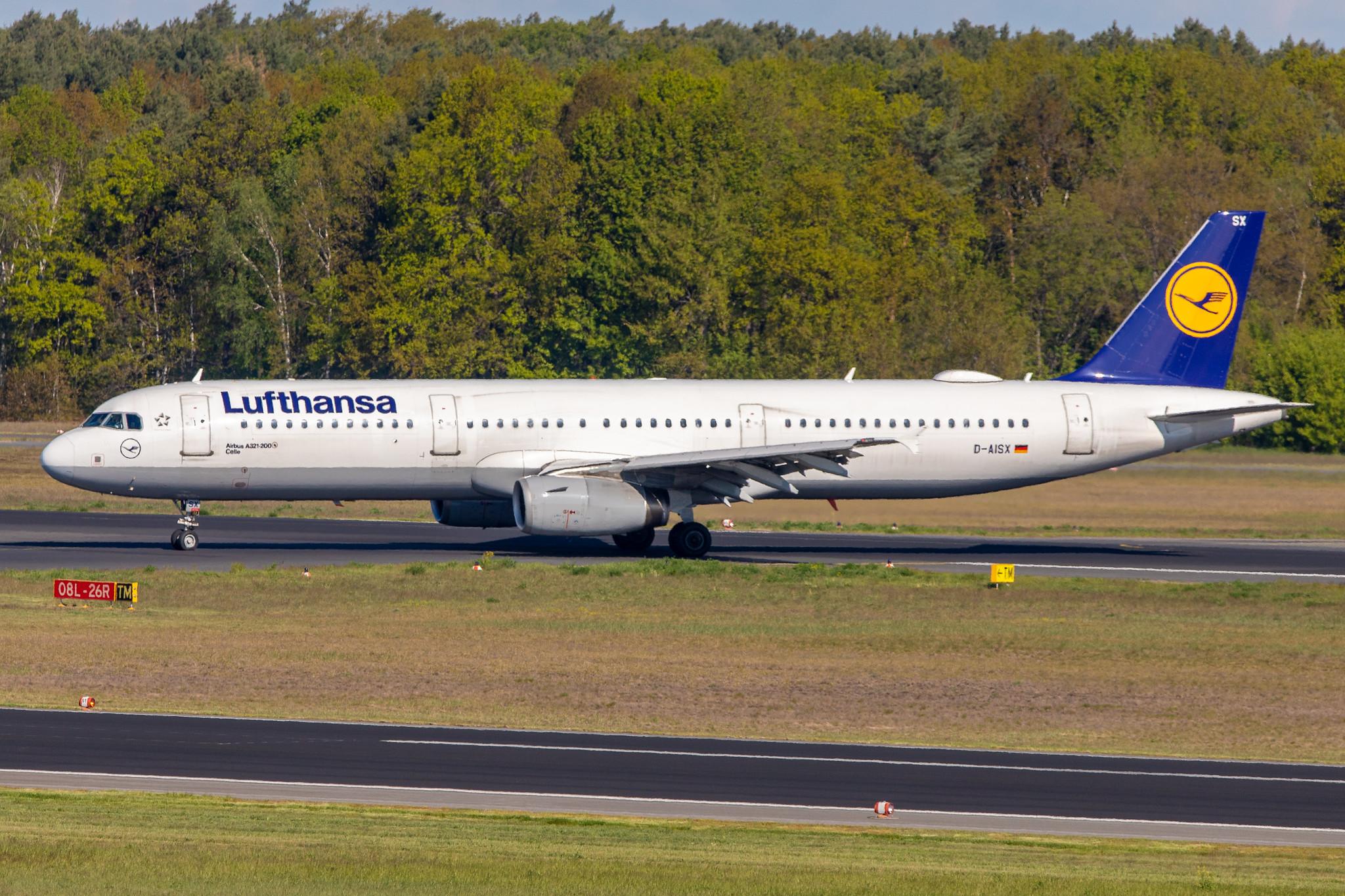 Flughafen Berlin Tegel (TXL): Lufthansa (LH / DLH) |  Airbus A321-231 A321 | D-AISX | MSN 4073
