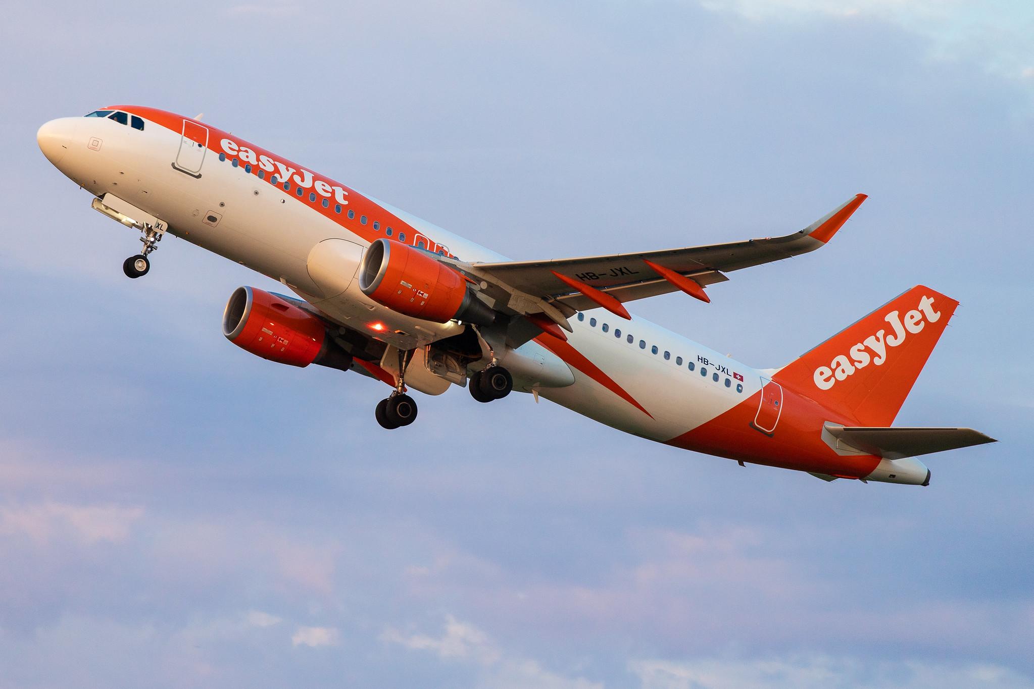 Hamburg Airport: easyJet (U2 / EZY) | Operator: easyJet Switzerland |  Airbus A320-214 A320 | HB-JXL | MSN 8075