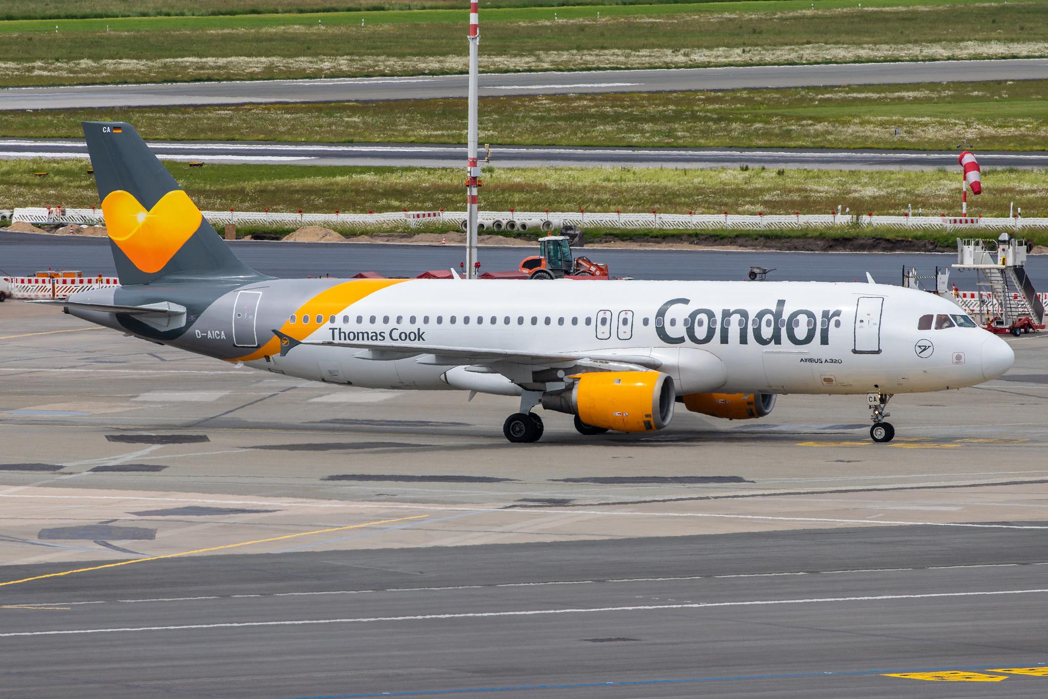 Hamburg Airport: Condor (DE / CFG) |  Airbus A320-212 A320 | D-AICA | MSN 0774