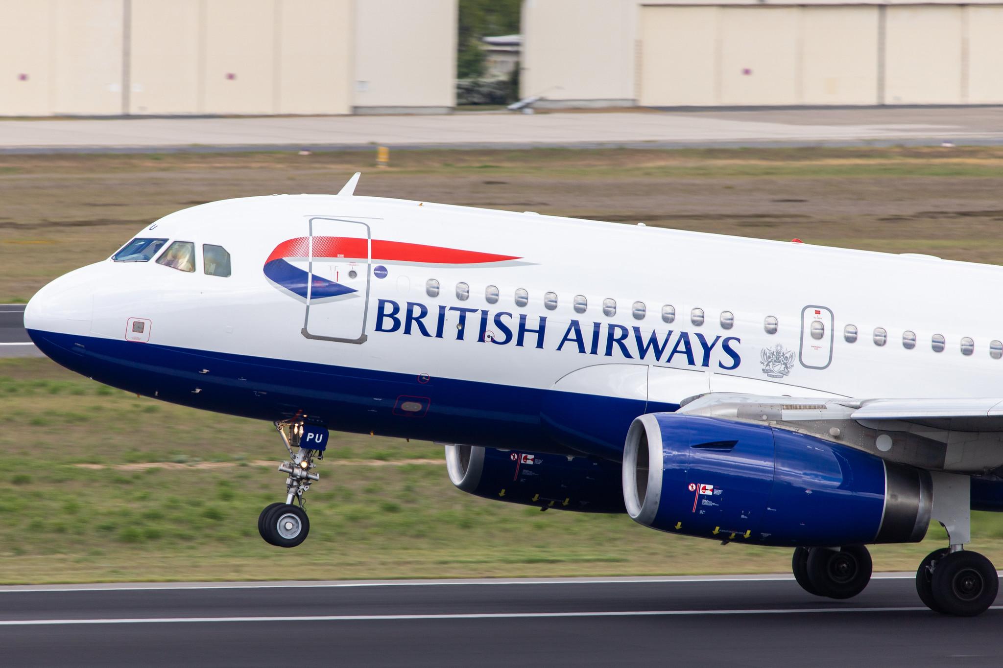 Flughafen Berlin Tegel (TXL): British Airways Airbus A319-131 A319 G-EUPU MSN 1384