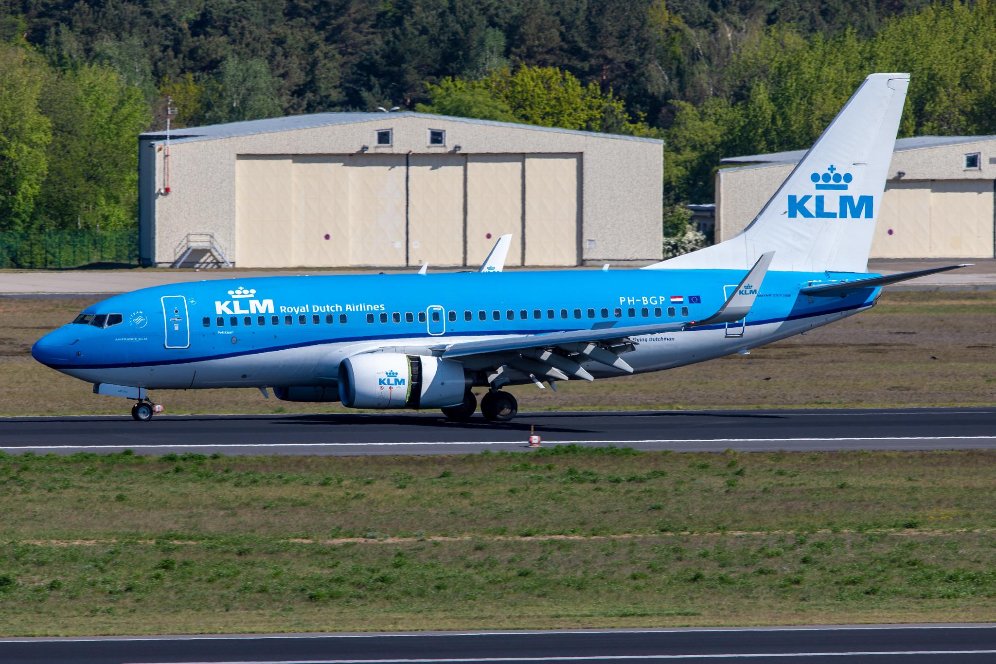 Flughafen Berlin Tegel (TXL): KLM Boeing 737-7K2 B737 PH-BGP MSN 38127