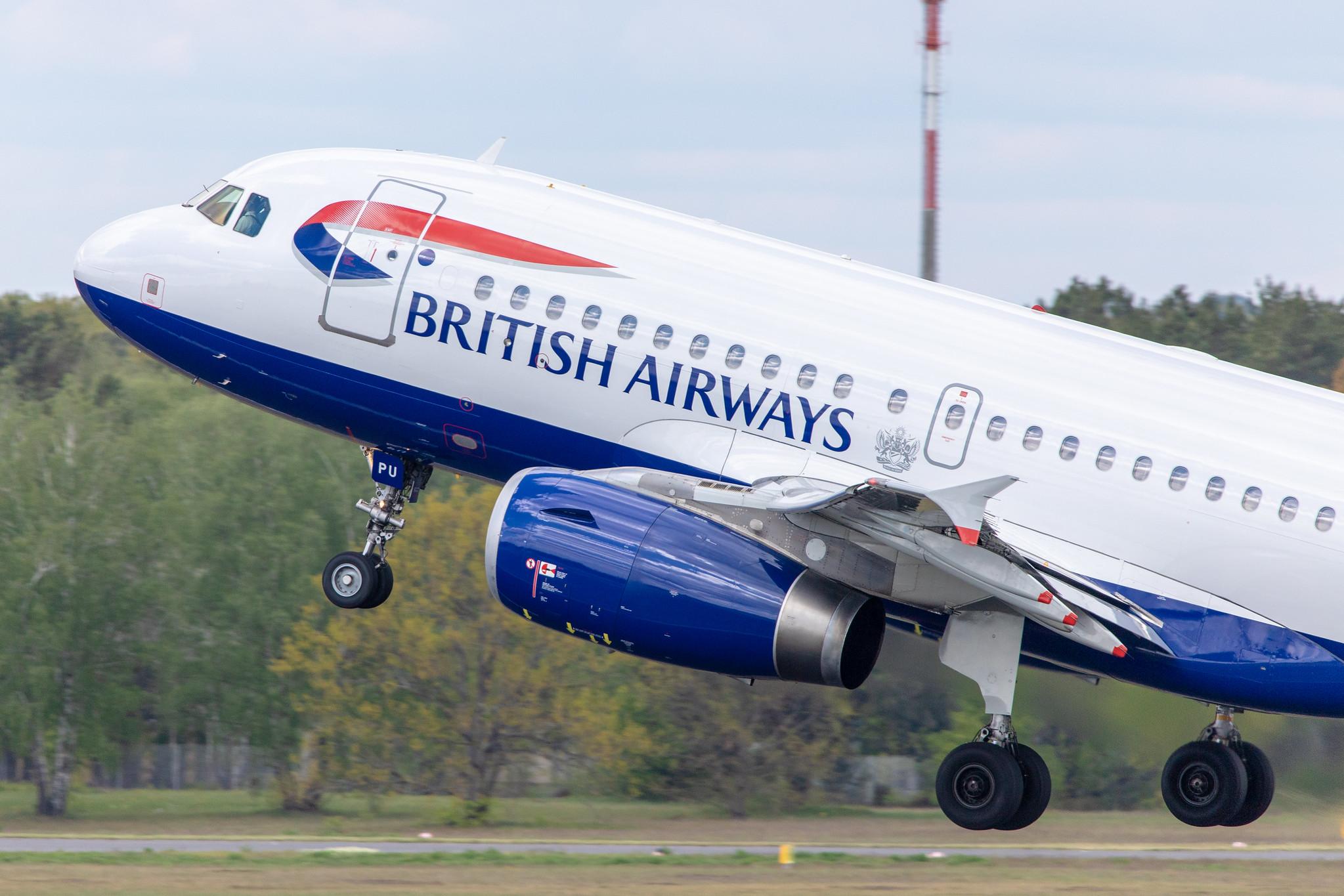 Flughafen Berlin Tegel (TXL): British Airways Airbus A319-131 A319 G-EUPU MSN 1384