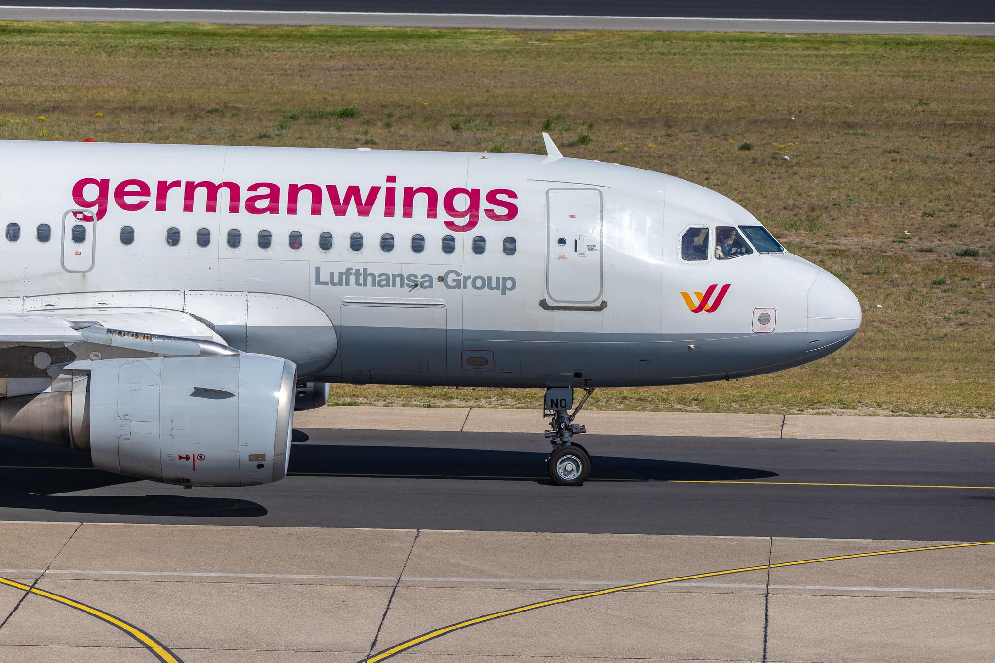 Flughafen Berlin Tegel (TXL): Eurowings (EW / EWG) | Operator: Germanwings |  Airbus A319-112 A319 | D-AKNO | MSN 1147