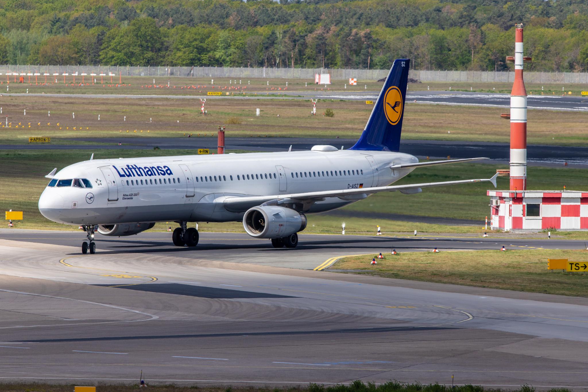Flughafen Berlin Tegel (TXL): Lufthansa Airbus A321-131 A321 D-AISX MSN 4073