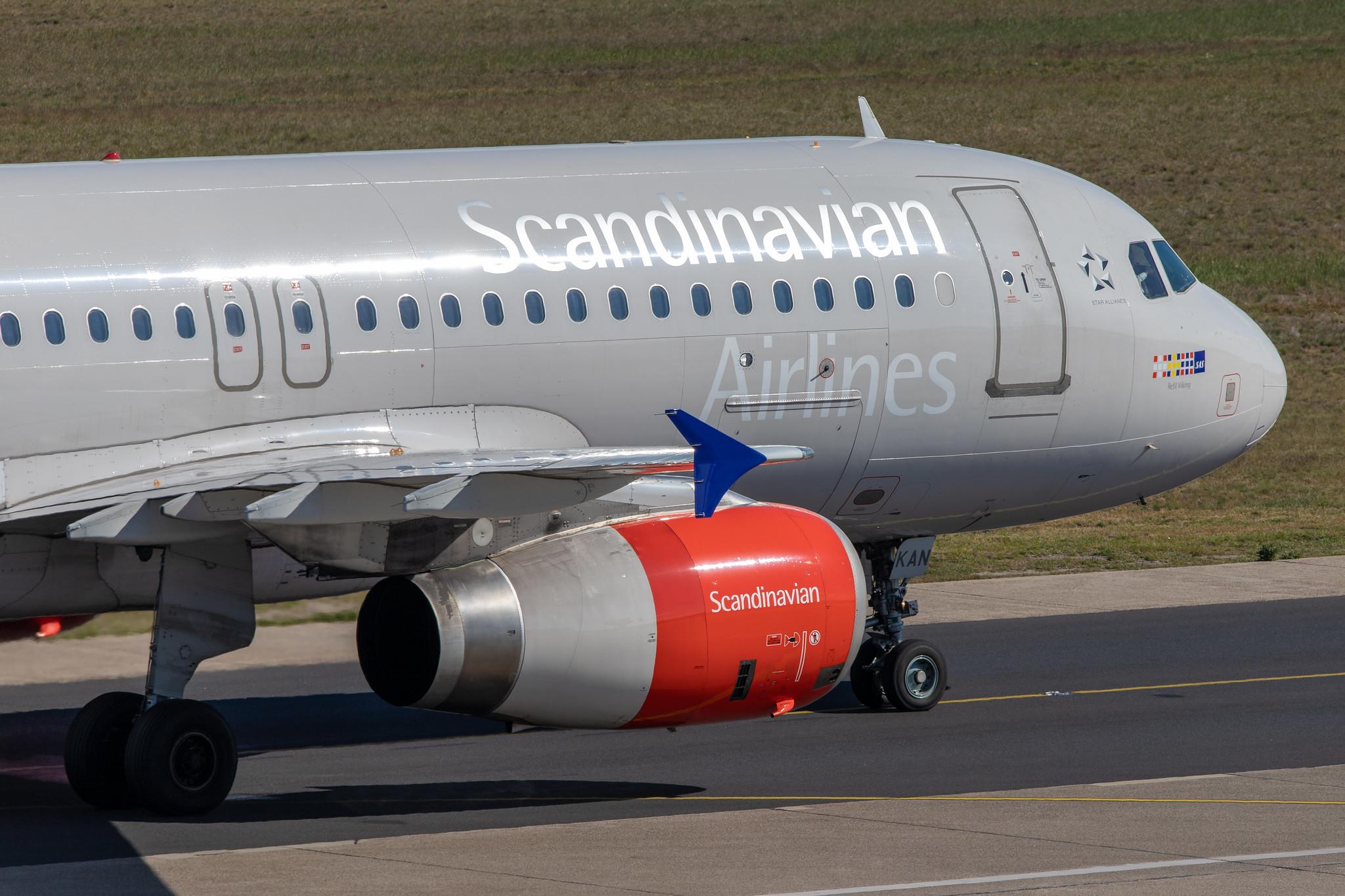 Flughafen Berlin Tegel (TXL): SAS Airbus A320-232 A320 OY-KAN MSN 2958