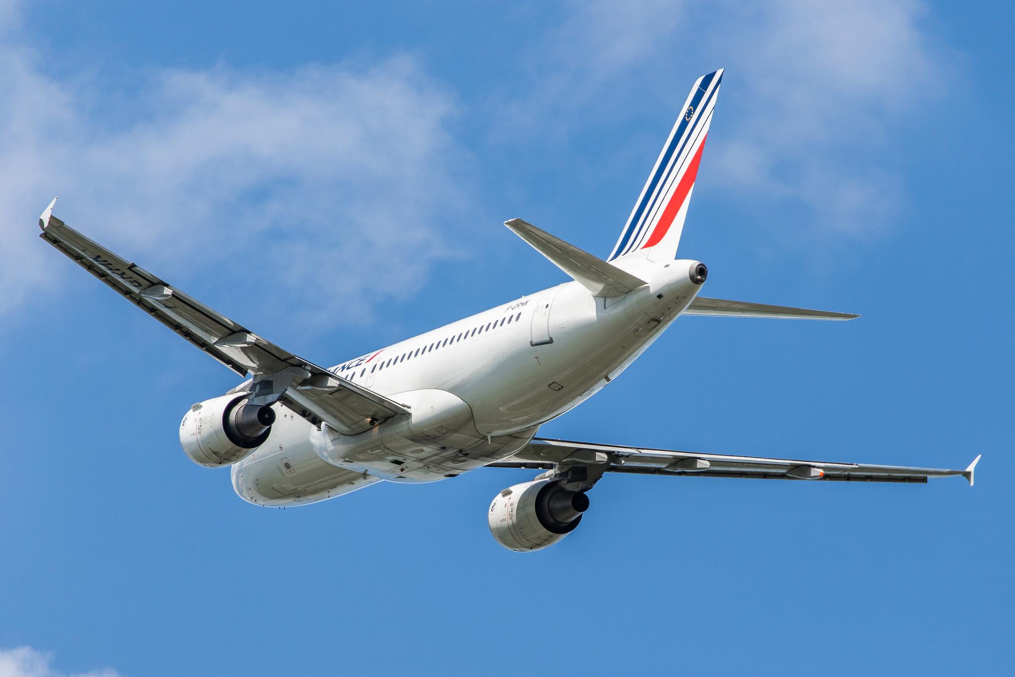 Hamburg Airport: Air France (AF / AFR) |  Airbus A319-111 A319 | F-GRHK | MSN 1190