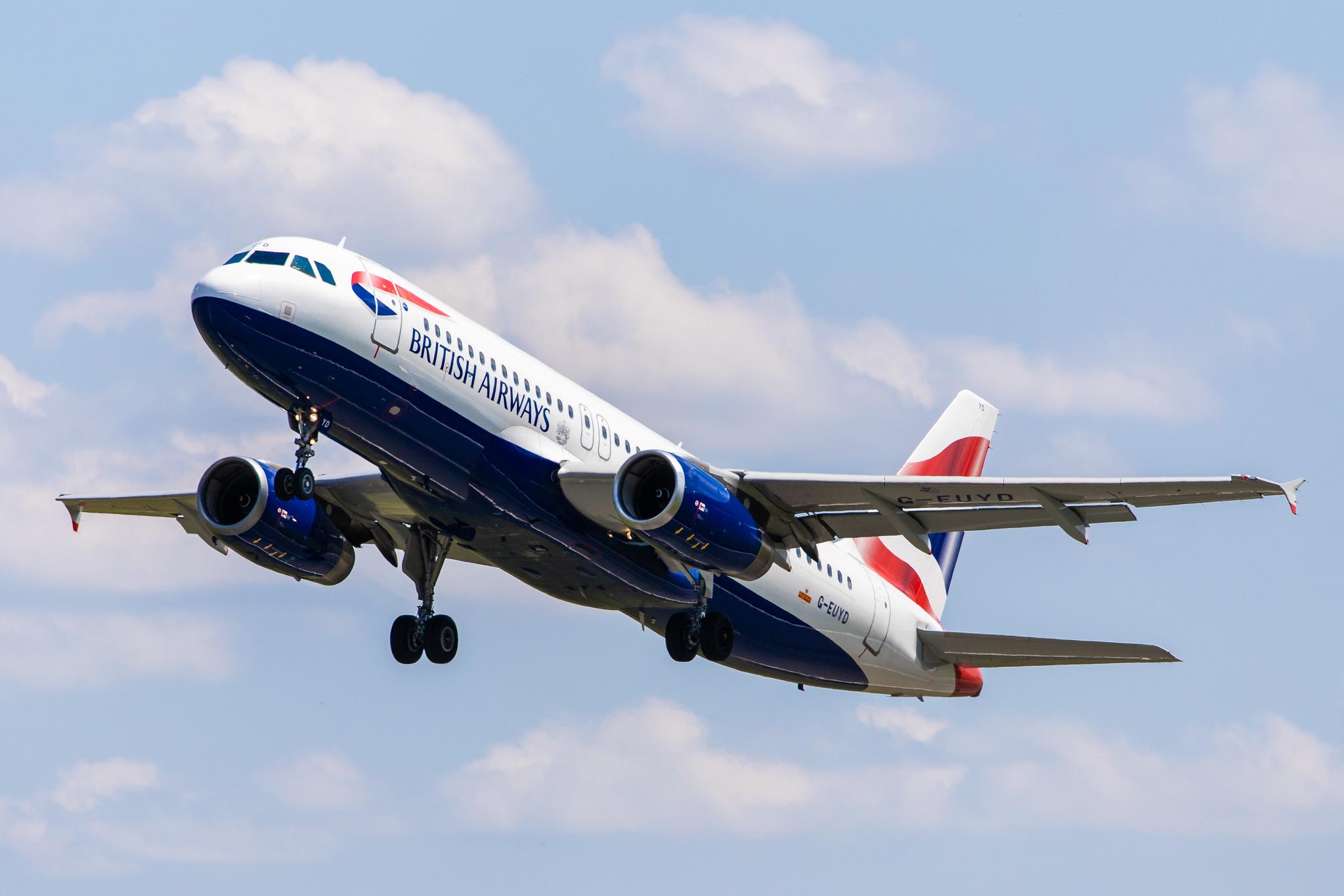 Hamburg Airport: British Airways (BA / BAW) |  Airbus A320-232 A320 | G-EUYD | MSN 3726