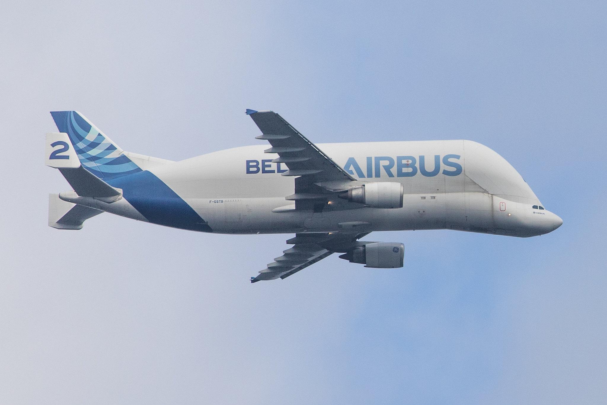 Hamburg Airport (HAM/EDDH): Airbus Transport International (4Y / BGA) |  Airbus A300-608ST Beluga A3ST | F-GSTB | MSN 751