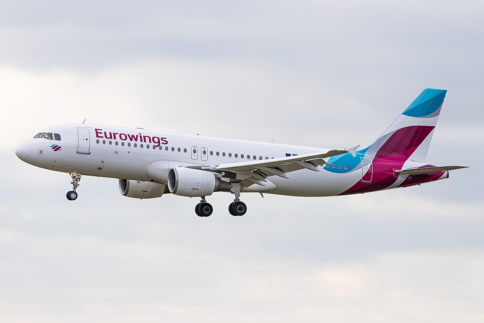 Hamburg Airport: Eurowings (EW / EWG) | Airbus A320-214 A320 | D-ABHC | MSN 3594