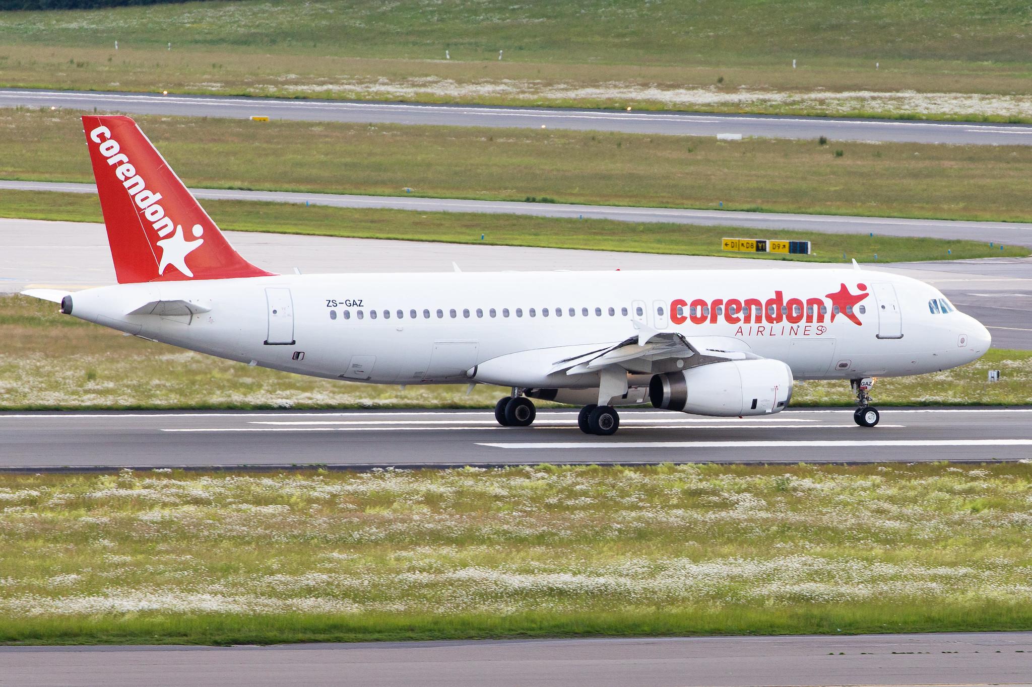 Hamburg Airport: Corendon Airlines (XC / CAI) | Operator: Global Aviation Operations |  Airbus A320-231 A320 | ZS-GAZ | MSN 0081