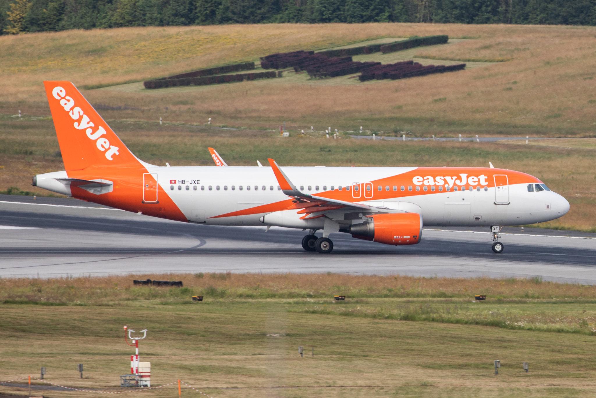 Hamburg Airport: easyJet (U2 / EZY) | Operator: easyJet Switzerland |  Airbus A320-214 A320 | HB-JXE | MSN 5785