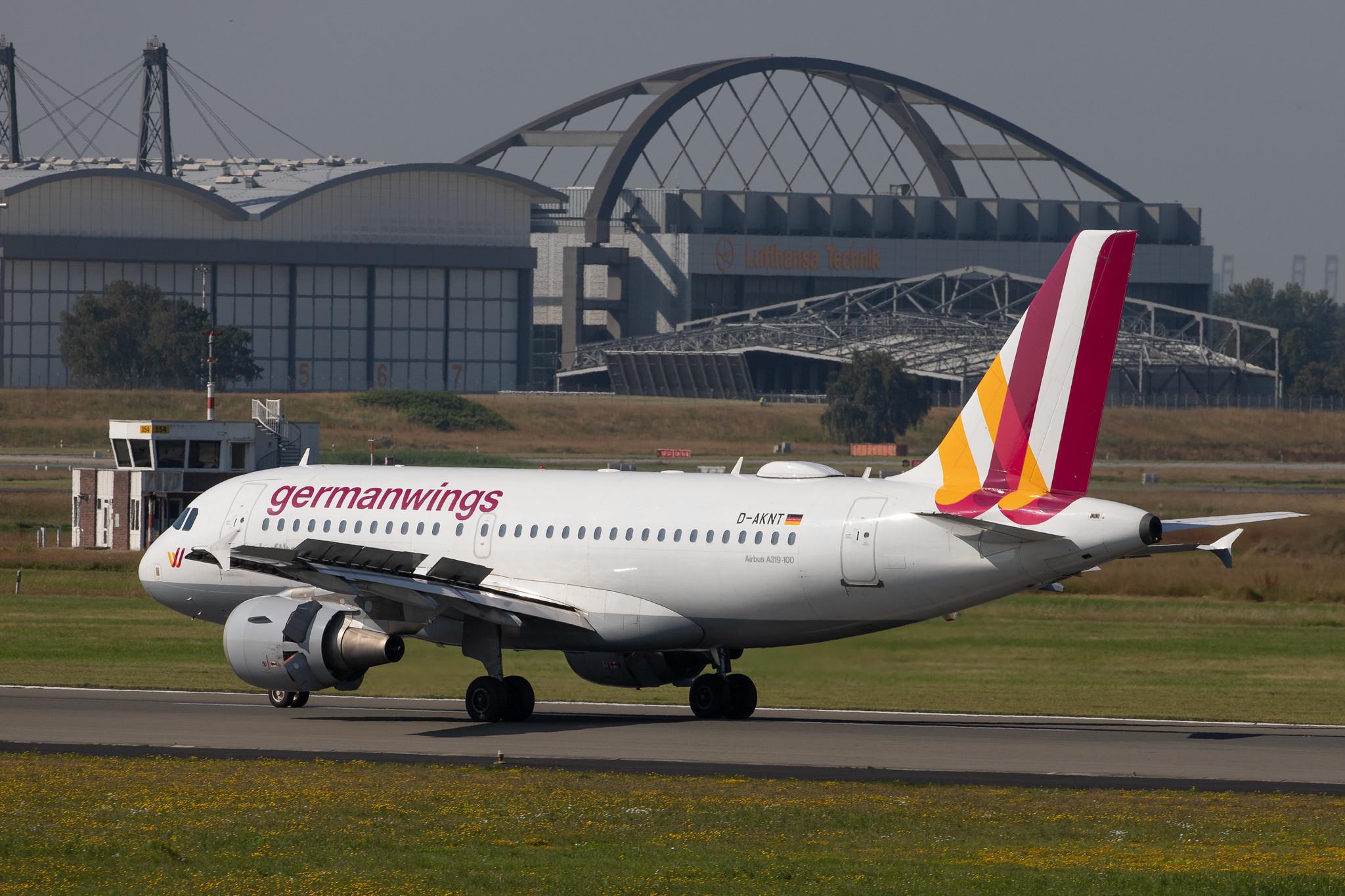 Hamburg Airport: Eurowings (EW / EWG) | Operator: Germanwings | Airbus A319-112 A319 | D-AKNT | MSN 2607