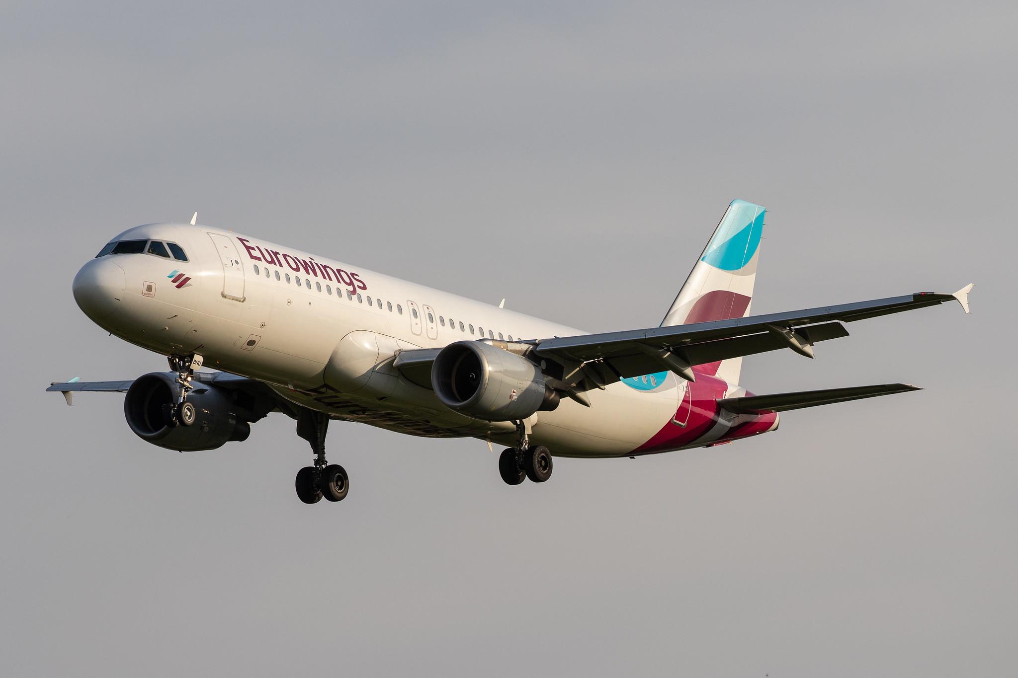 Hamburg Airport: Eurowings (EW / EWG) |  Airbus A320-214 A320 | D-ABNU | MSN 2591