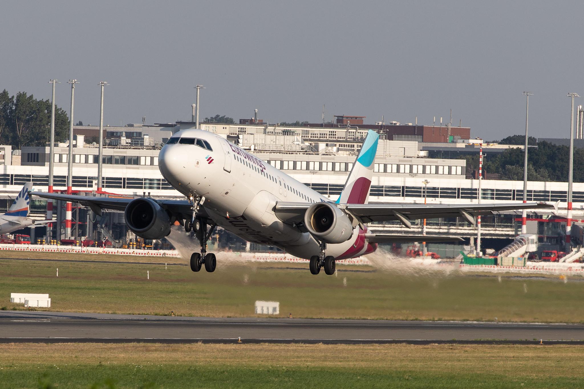 Hamburg Airport: Eurowings (EW / EWG) | Airbus A320-214 A320 | D-ABNU | MSN 2591