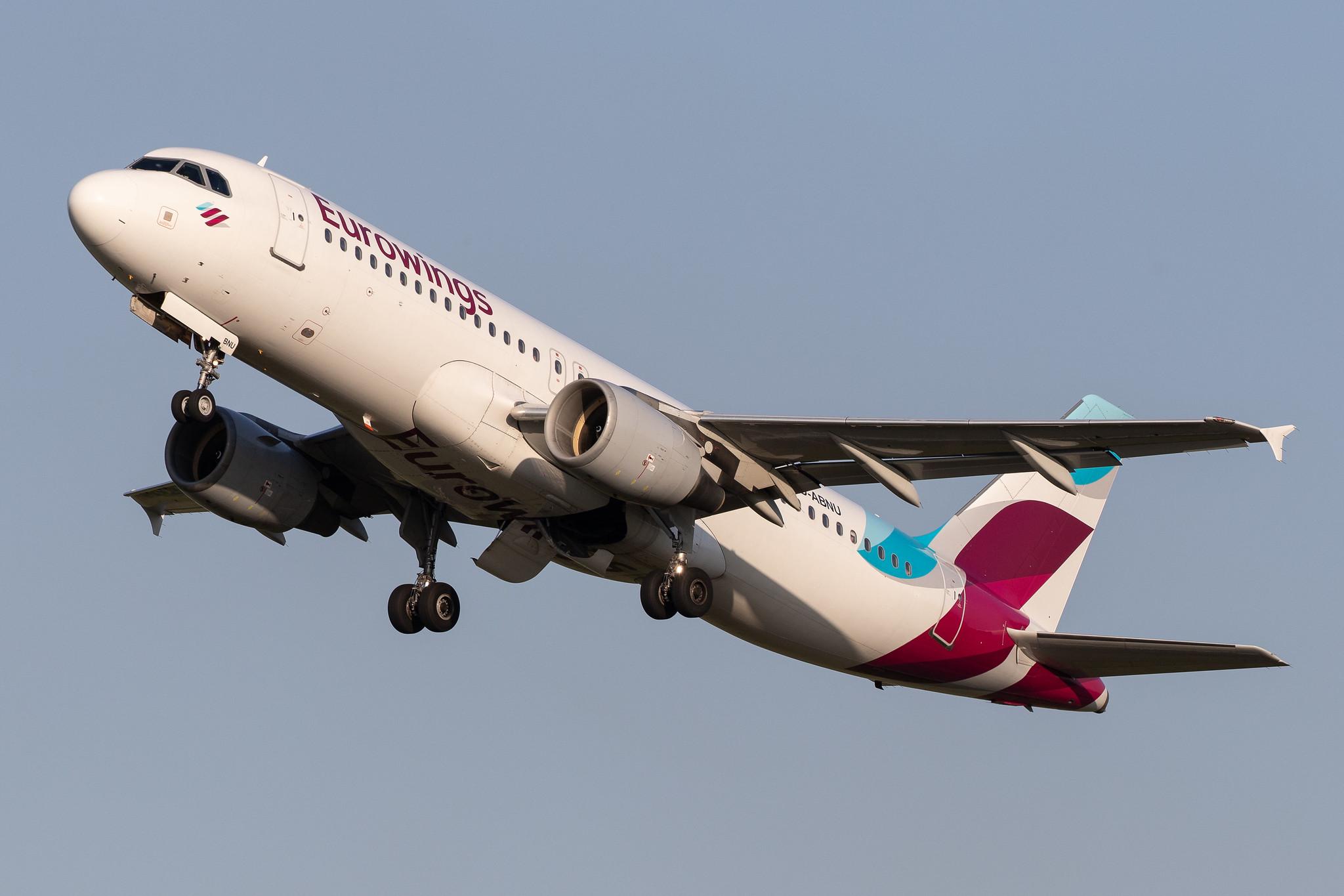 Hamburg Airport: Eurowings (EW / EWG) | Airbus A320-214 A320 | D-ABNU | MSN 2591