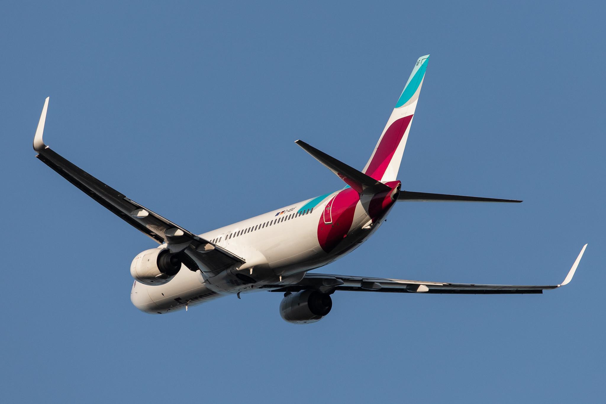 Hamburg Airport: Eurowings (EW / EWG) | Operator: TUI fly |  Boeing 737-86J B738 | D-ABAF | MSN 30878