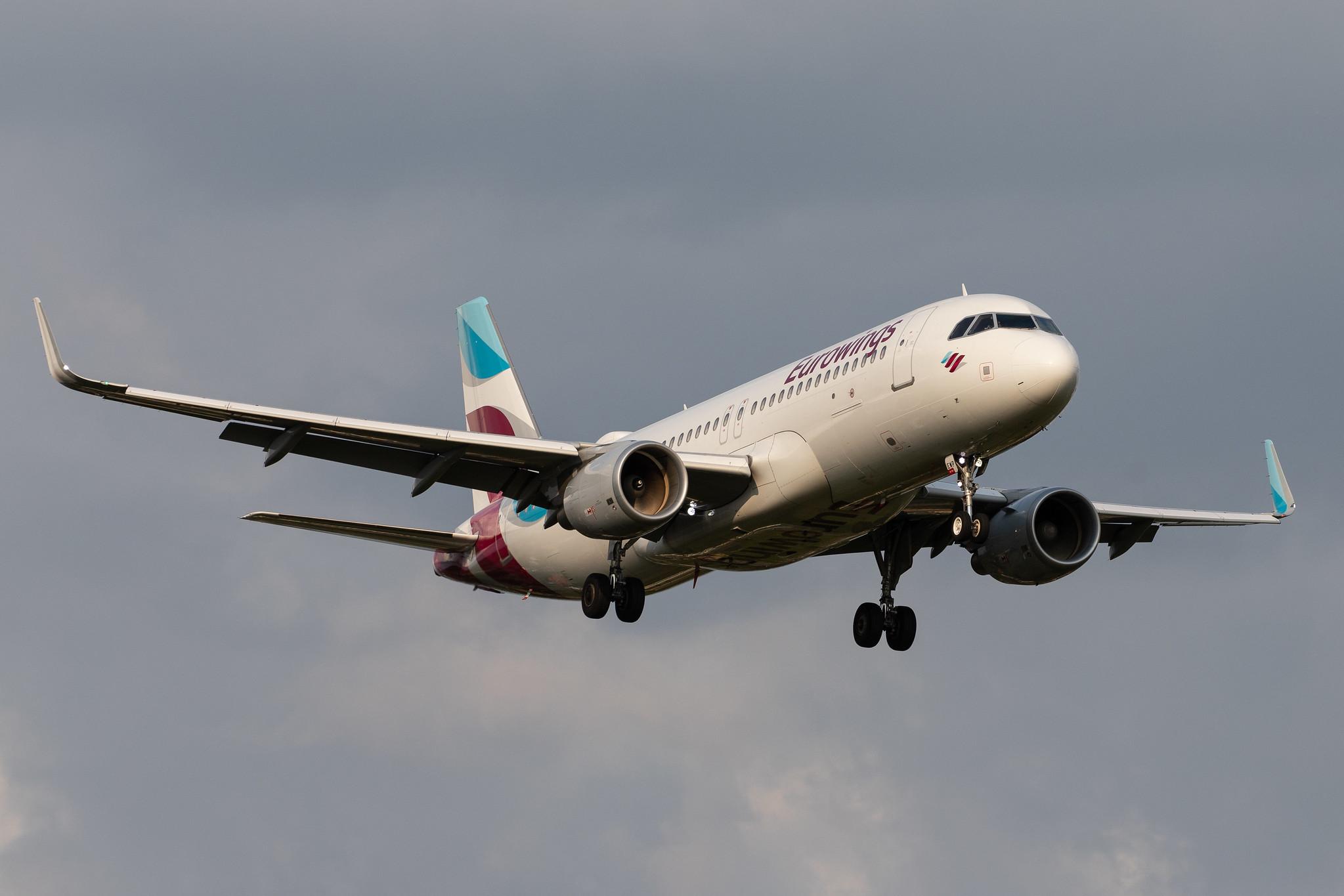Hamburg Airport: Eurowings (EW / EWG) | Airbus A320-214 A320 | D-AEWP | MSN 7377