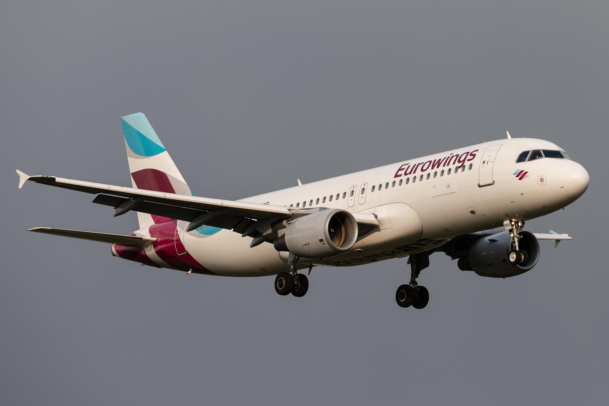 Hamburg Airport: Eurowings (EW / EWG) | Airbus A320-214 A320 | D-ABHG | MSN 2867