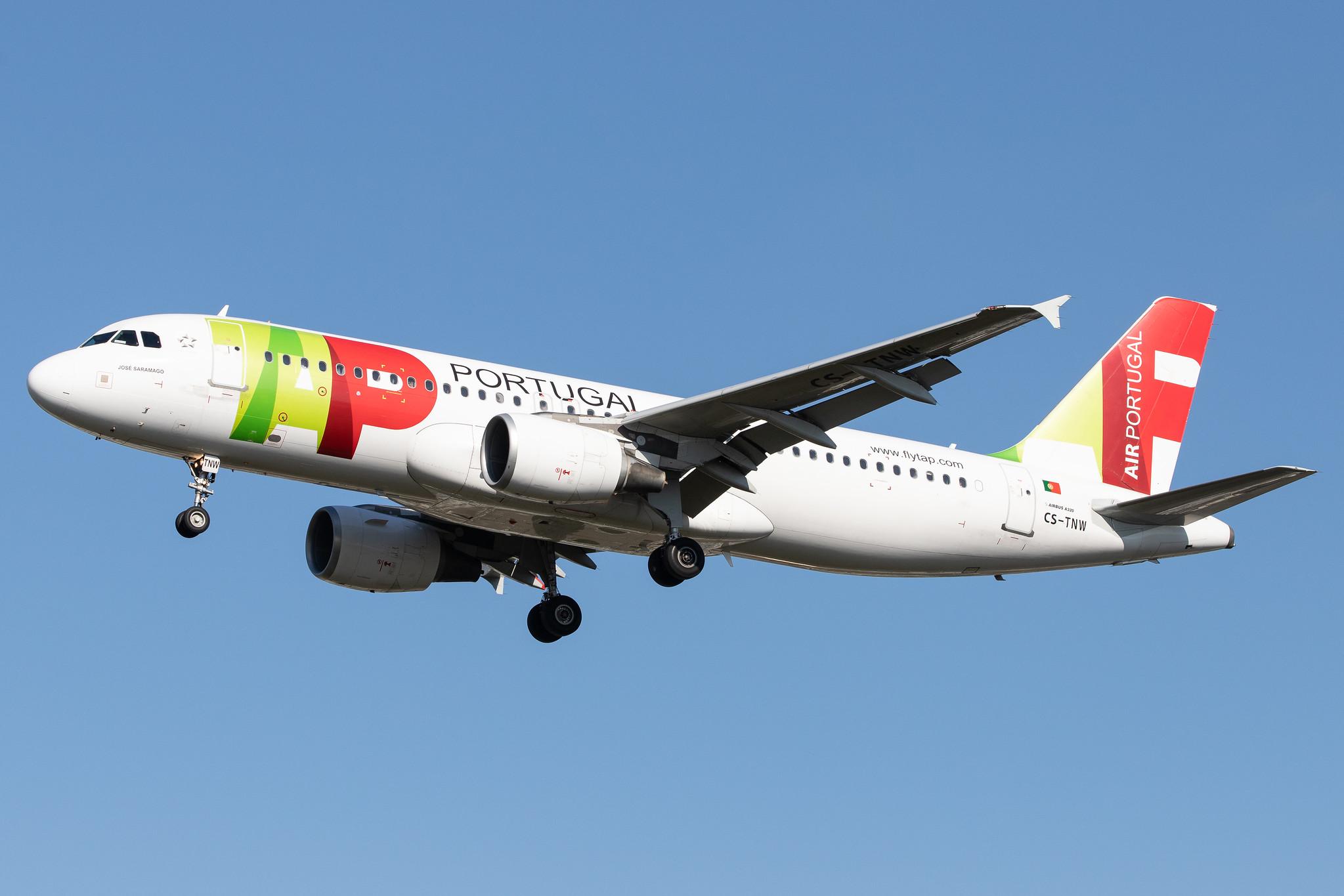 Frankfurt Airport: TAP Air Portugal (TP / TAP) |  Airbus A320-214 A320 | CS-TNW | MSN 2792