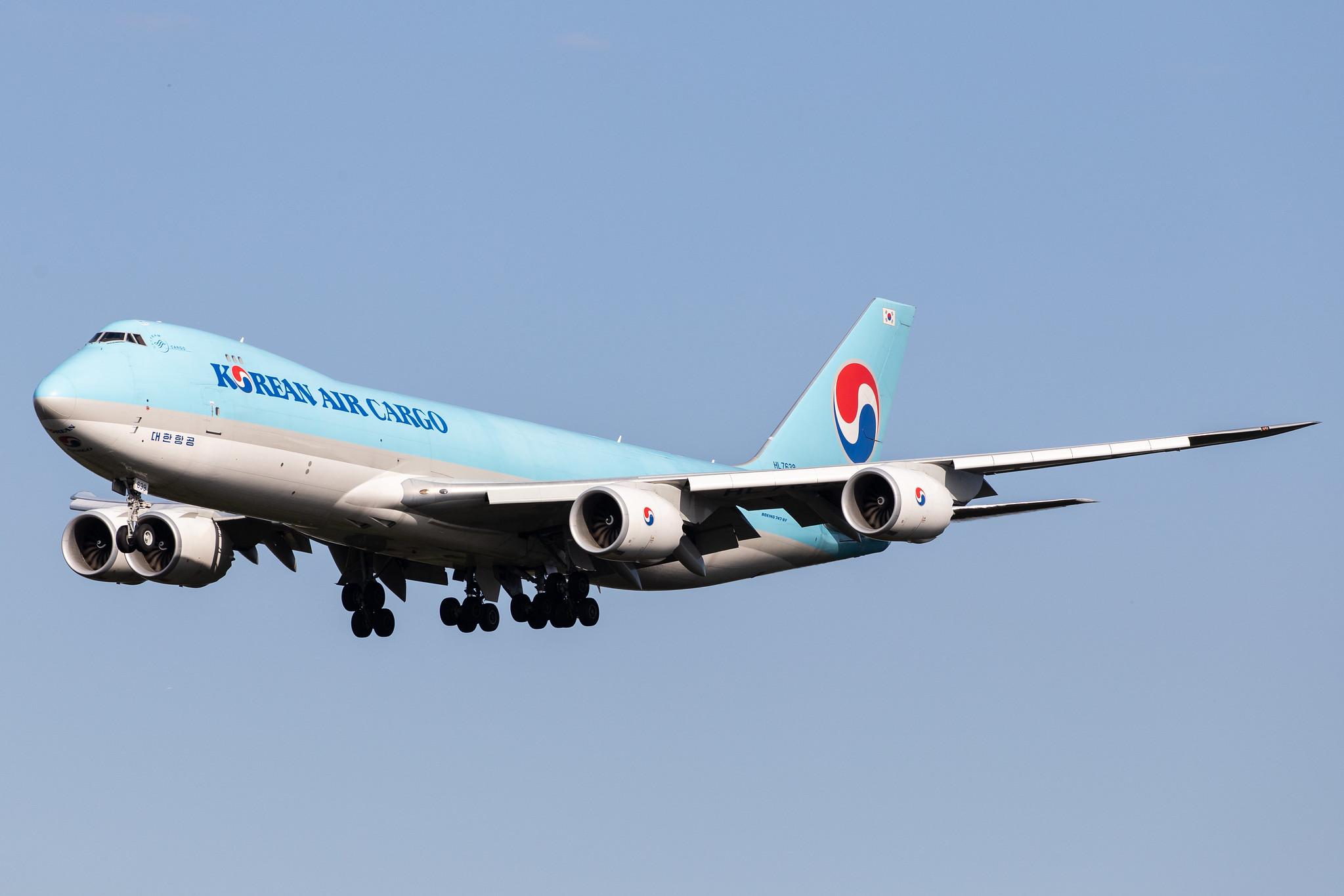 Frankfurt Airport: Korean Air Cargo (KE / KAL) | Operator: Korean Air |  Boeing 747-8B5(F) B748 | HL7639 | MSN 37653
